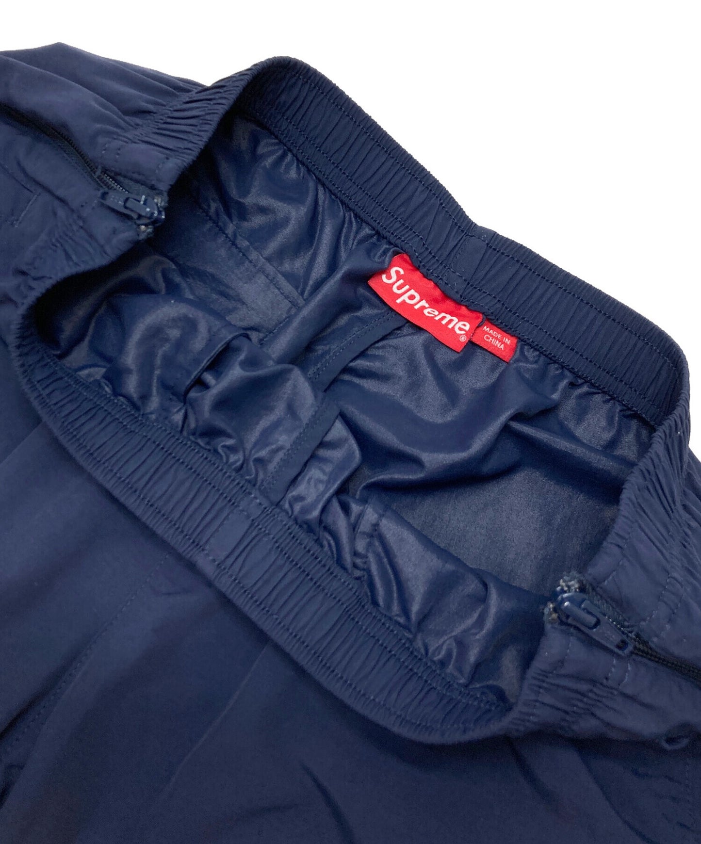 [Pre-owned] SUPREME Full Zip Baggy Warm Up Pant