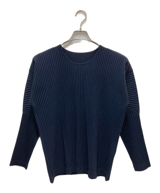 [Pre-owned] HOMME PLISSE ISSEY MIYAKE Pleated long sleeve cut and sewn HP55JK421
