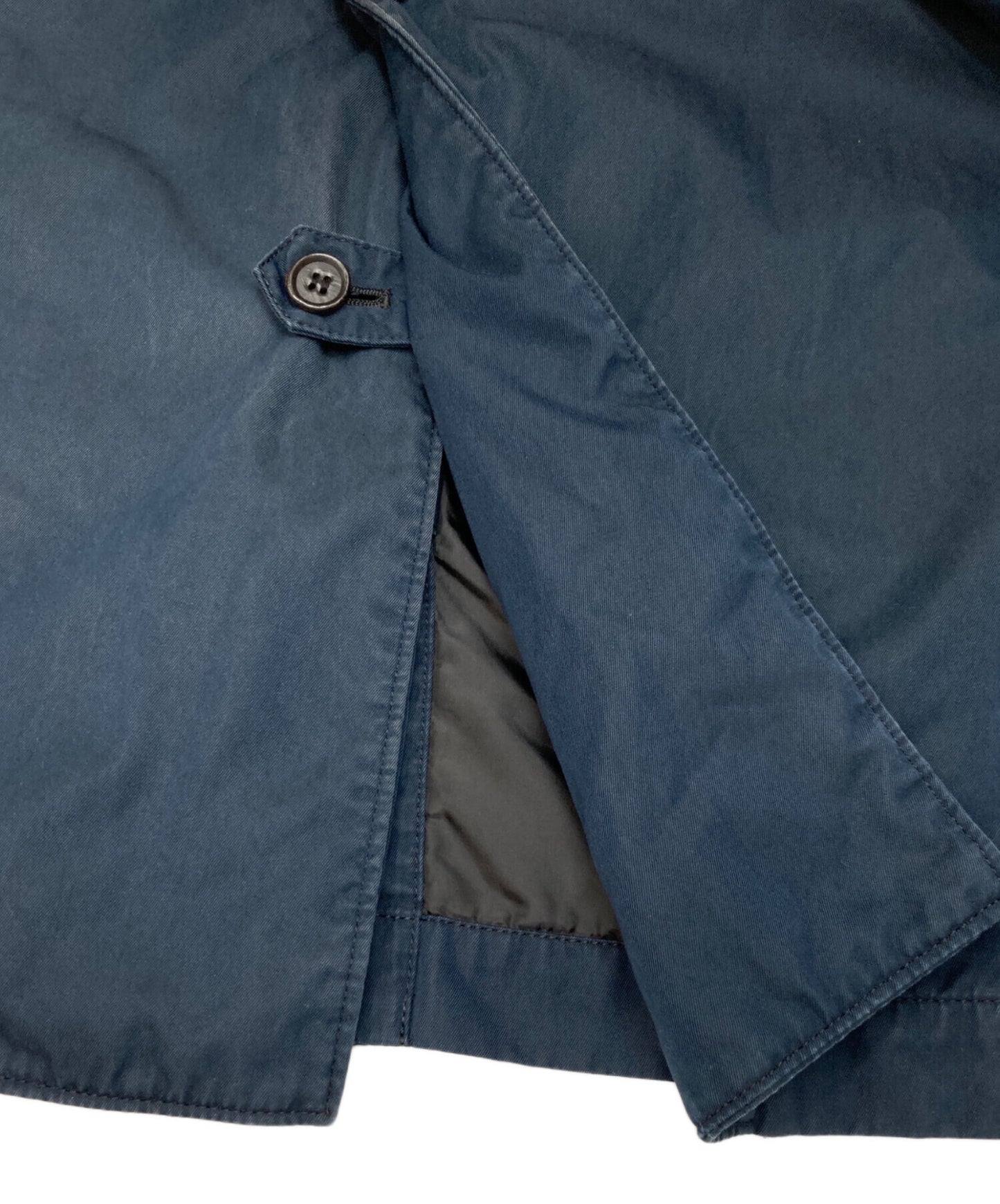 [Pre-owned] COMME des GARCONS HOMME Product-dyed stainless-steel collar coat HP-C009