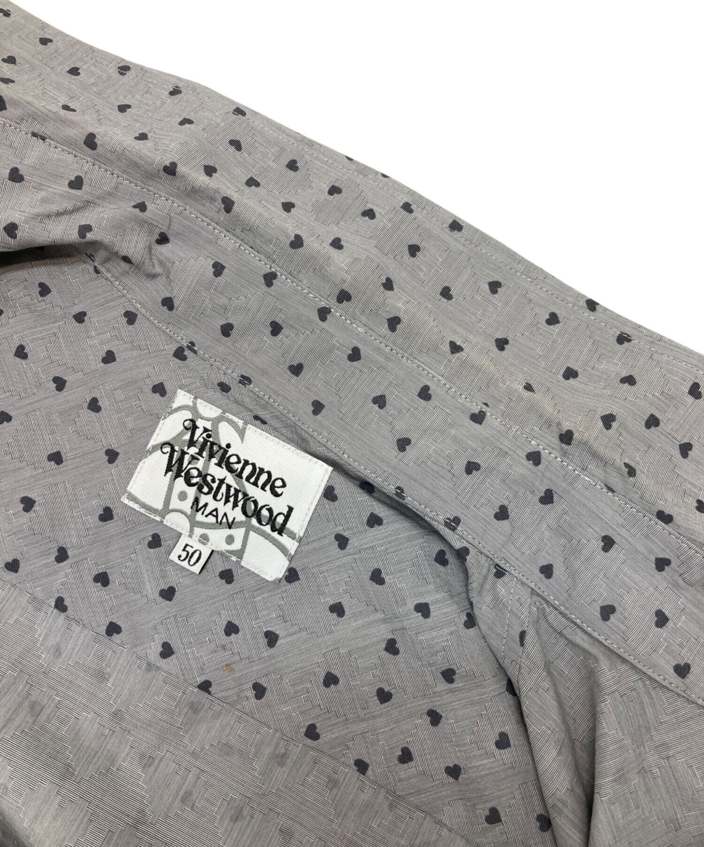 [Pre-owned] Vivienne Westwood Offset Button Shirts VW-CR-78722