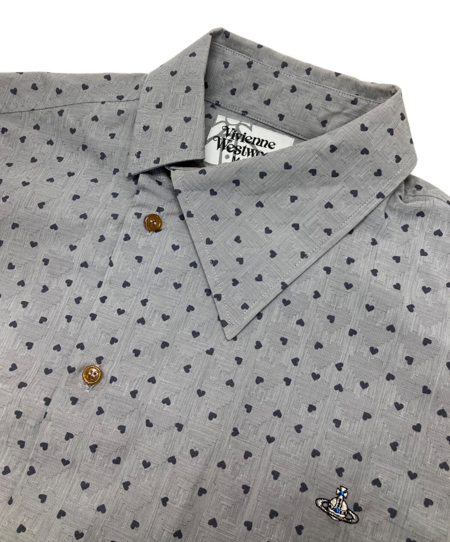[Pre-owned] Vivienne Westwood Offset Button Shirts VW-CR-78722
