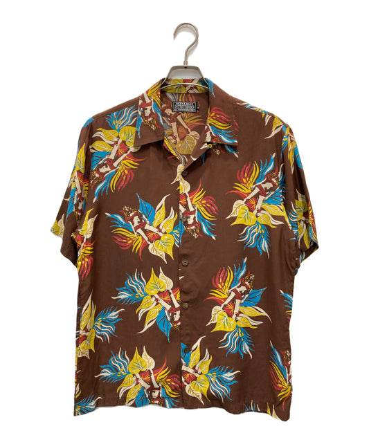 [Pre-owned] Hysteric Glamour TROPIC LADYLAND Pattern Aloha Shirt 02241AH11