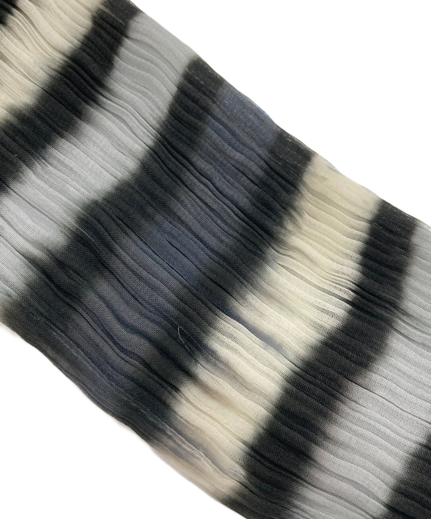 [Pre-owned] ISSEY MIYAKE FETE Pleated chiffon shirt IF72FJ237