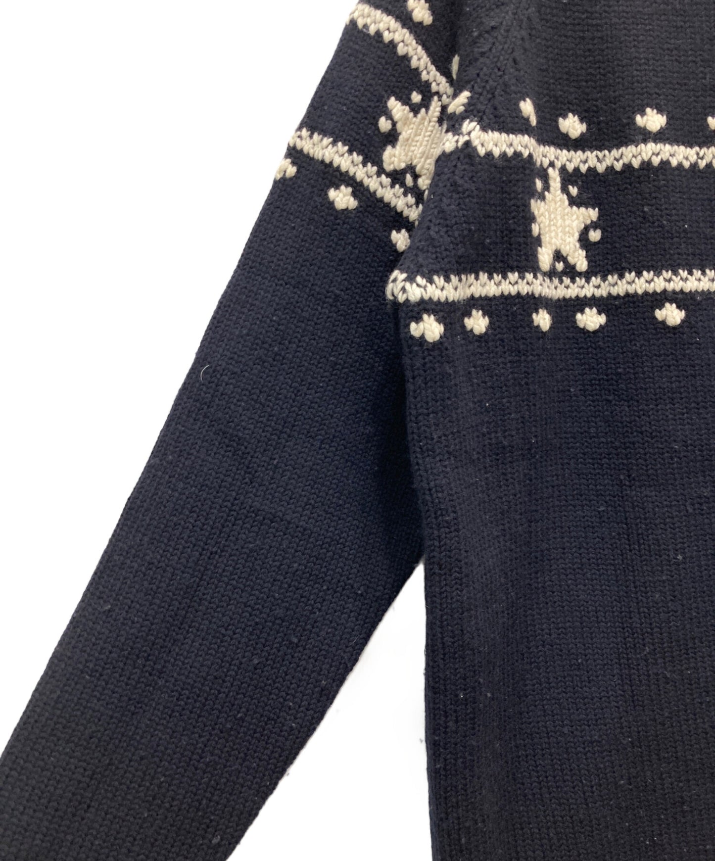 [Pre-owned] SUPREME Star Pattern Thick Knit Sweater