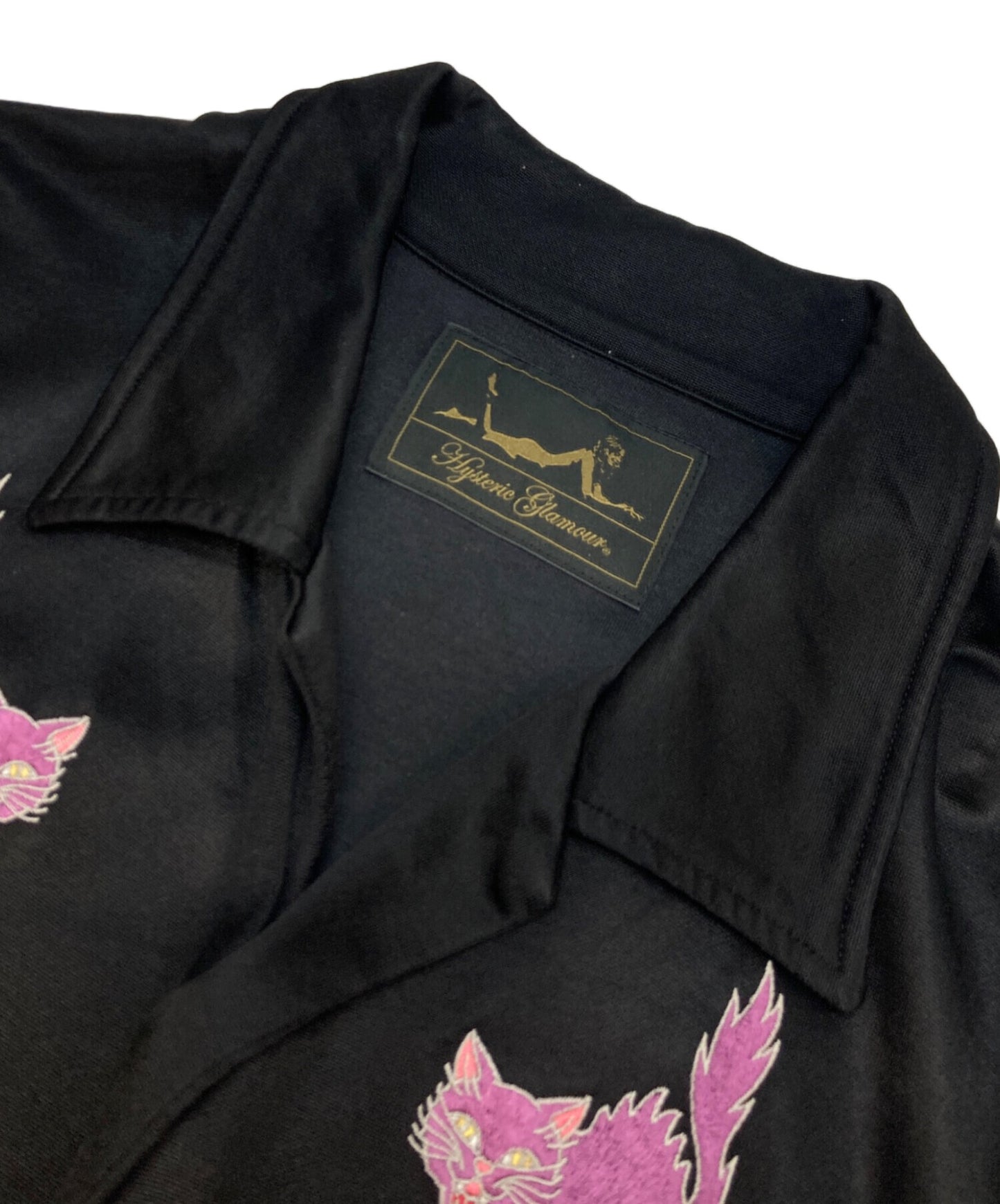 [Pre-owned] Hysteric Glamour H&13 CAT Embroidered Dress 01211CO10