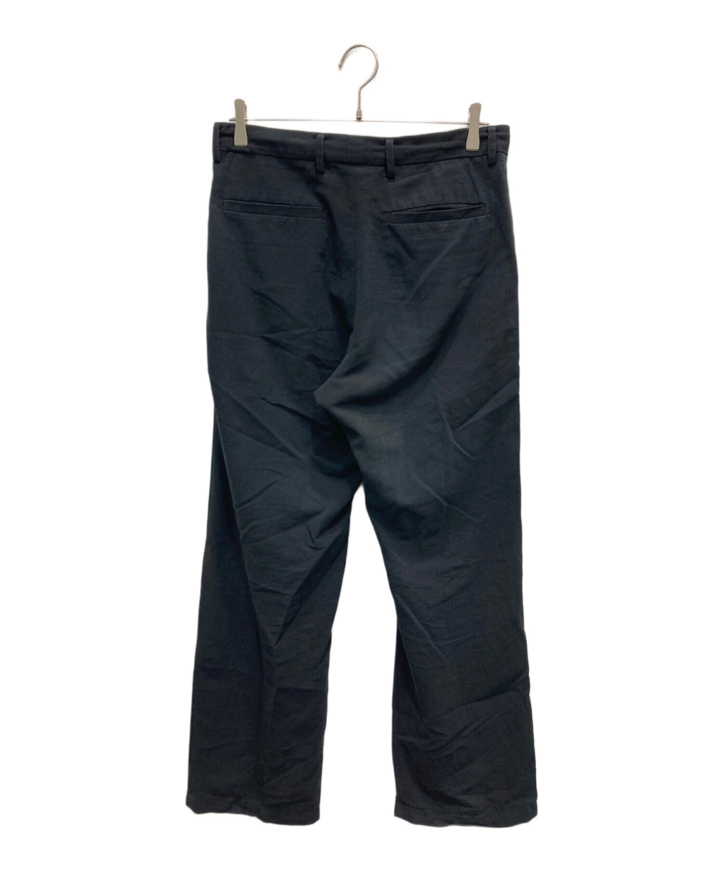 [Pre-owned] AURALEE LIGHT COTTON-WOOL VIYELLA SLACKS A25SP02KV