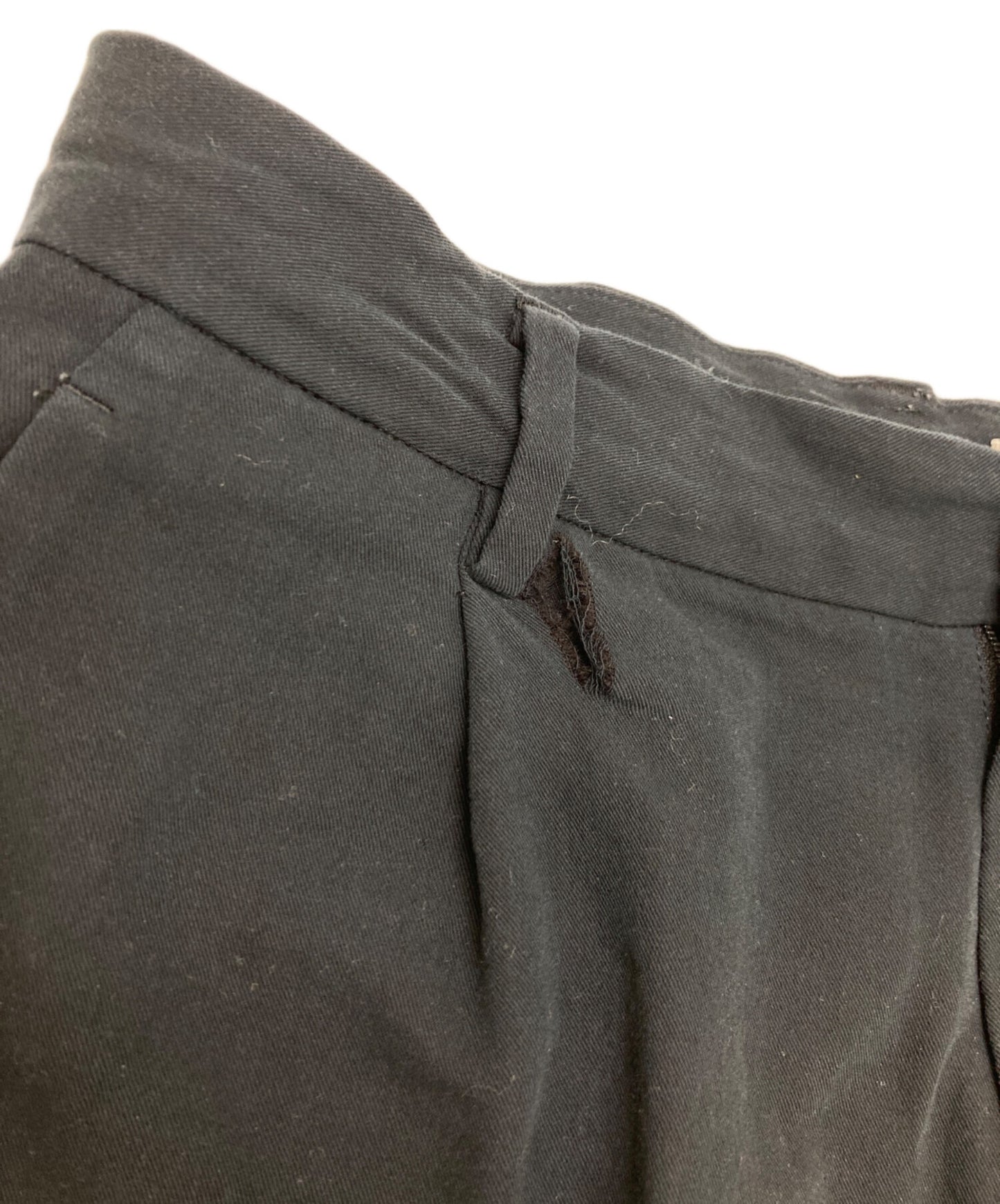 [Pre-owned] AURALEE LIGHT COTTON-WOOL VIYELLA SLACKS A25SP02KV