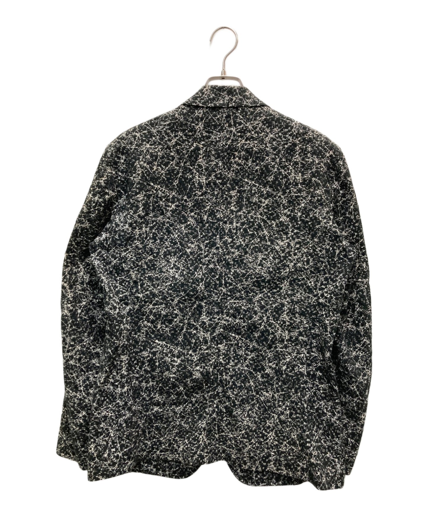 [Pre-owned] ISSEY MIYAKE MEN Tailored jacket with all-over pattern ME53FD146