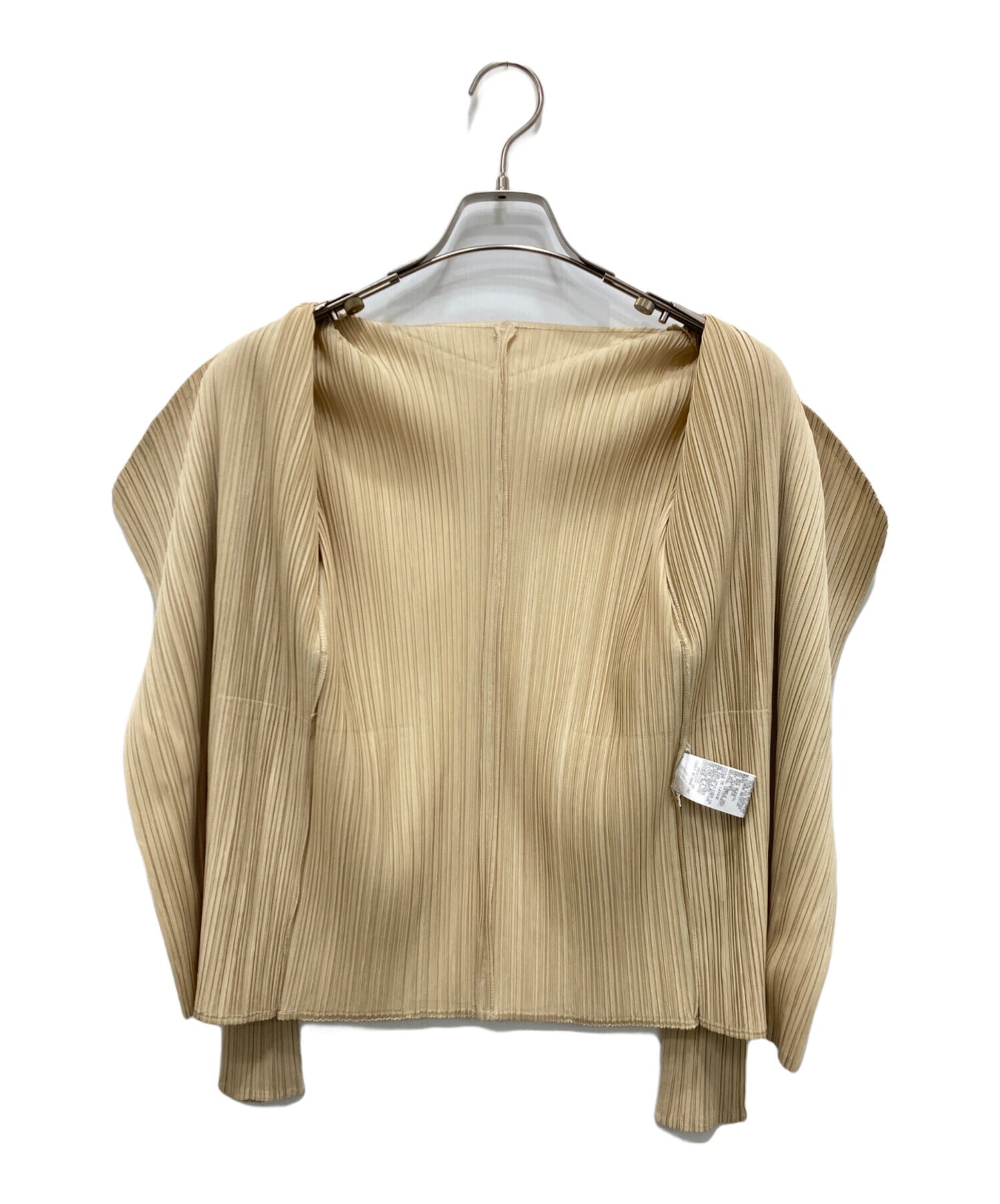 [Pre-owned] PLEATS PLEASE Pleated collarless jacket PP04-JD623