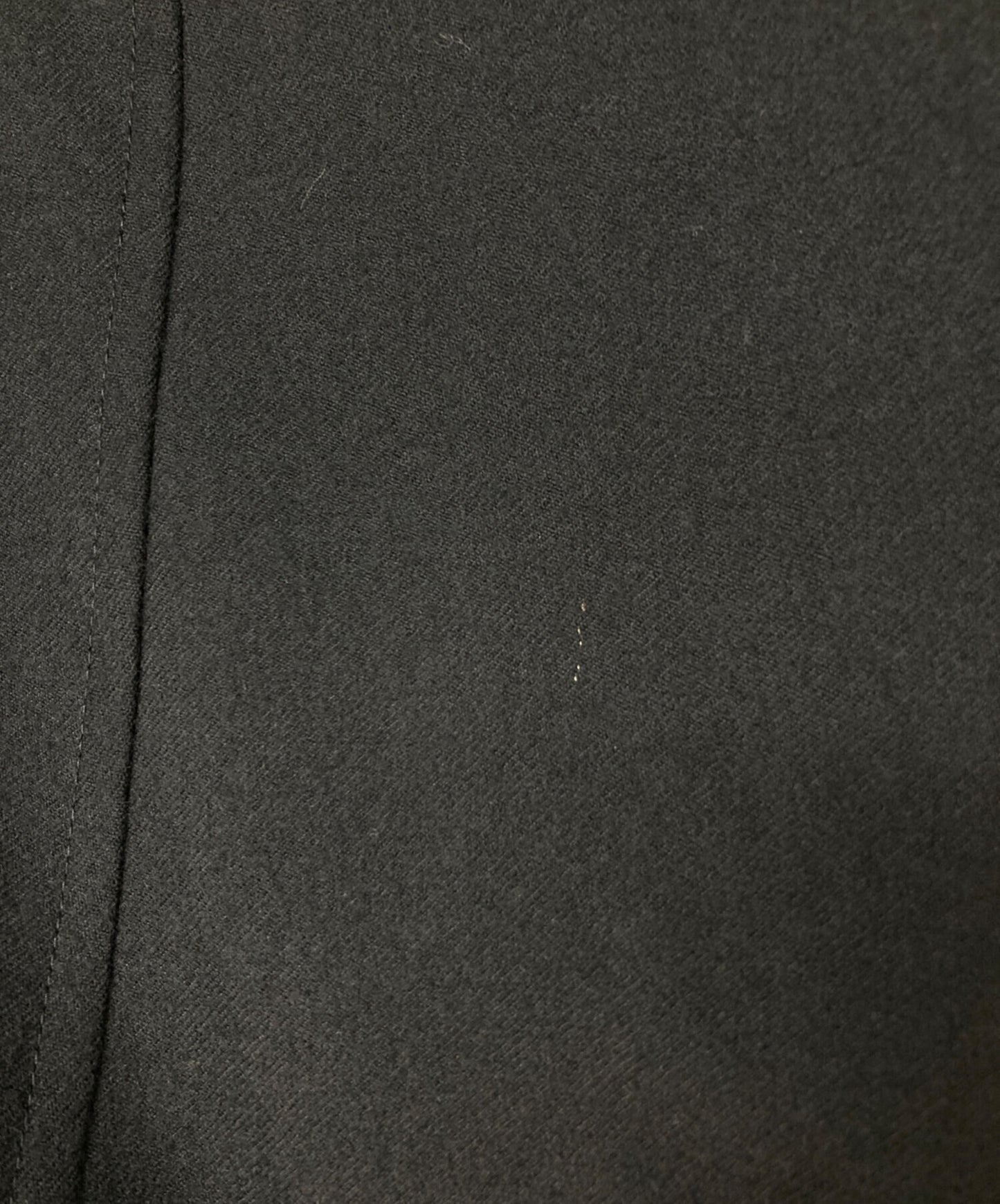 [Pre-owned] Yohji Yamamoto COSTUME D'HOMME Wool Zip Stencil Collar Coat HV-C81-165