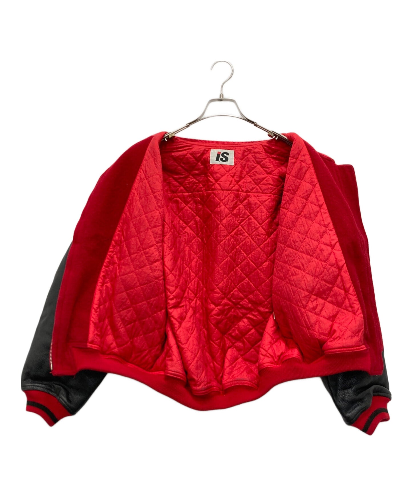 [Pre-owned] ISSEY MIYAKE Leather Switched Bomber Jacket RG33179.