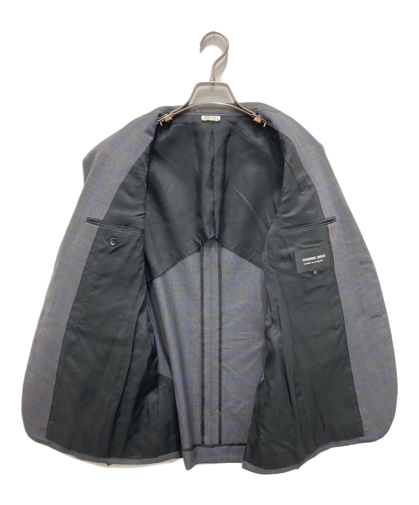 [Pre-owned] COMME des GARCONS HOMME DEUX Check Tailored Jacket DK-J036