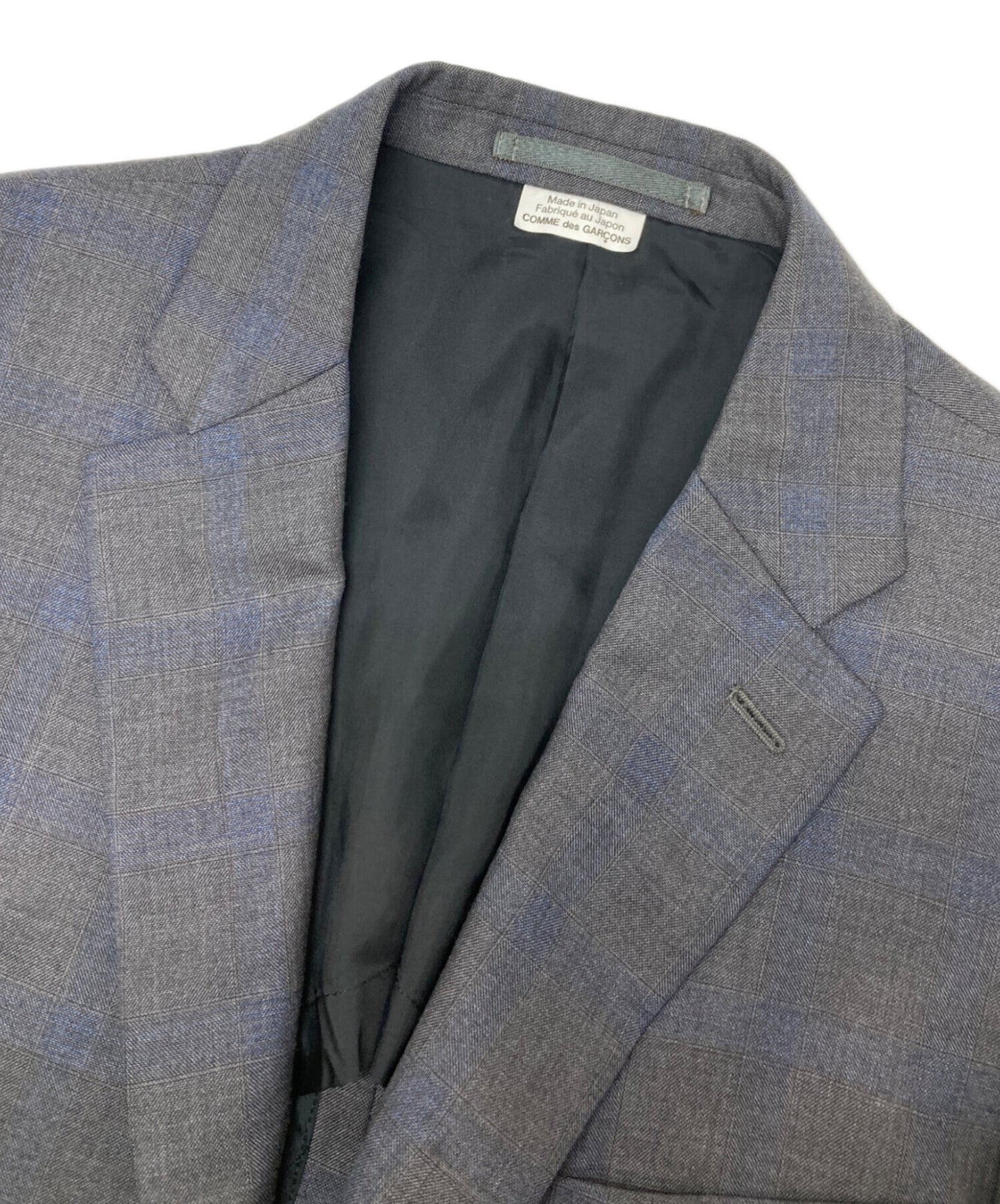 [Pre-owned] COMME des GARCONS HOMME DEUX Check Tailored Jacket DK-J036