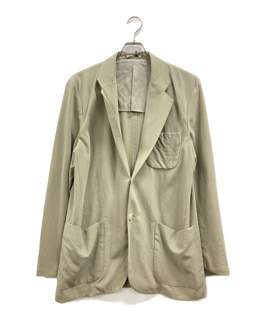 [Pre-owned] AURALEE HARD TWIST WOOL VIYELLA JACKET A23SJ01WV