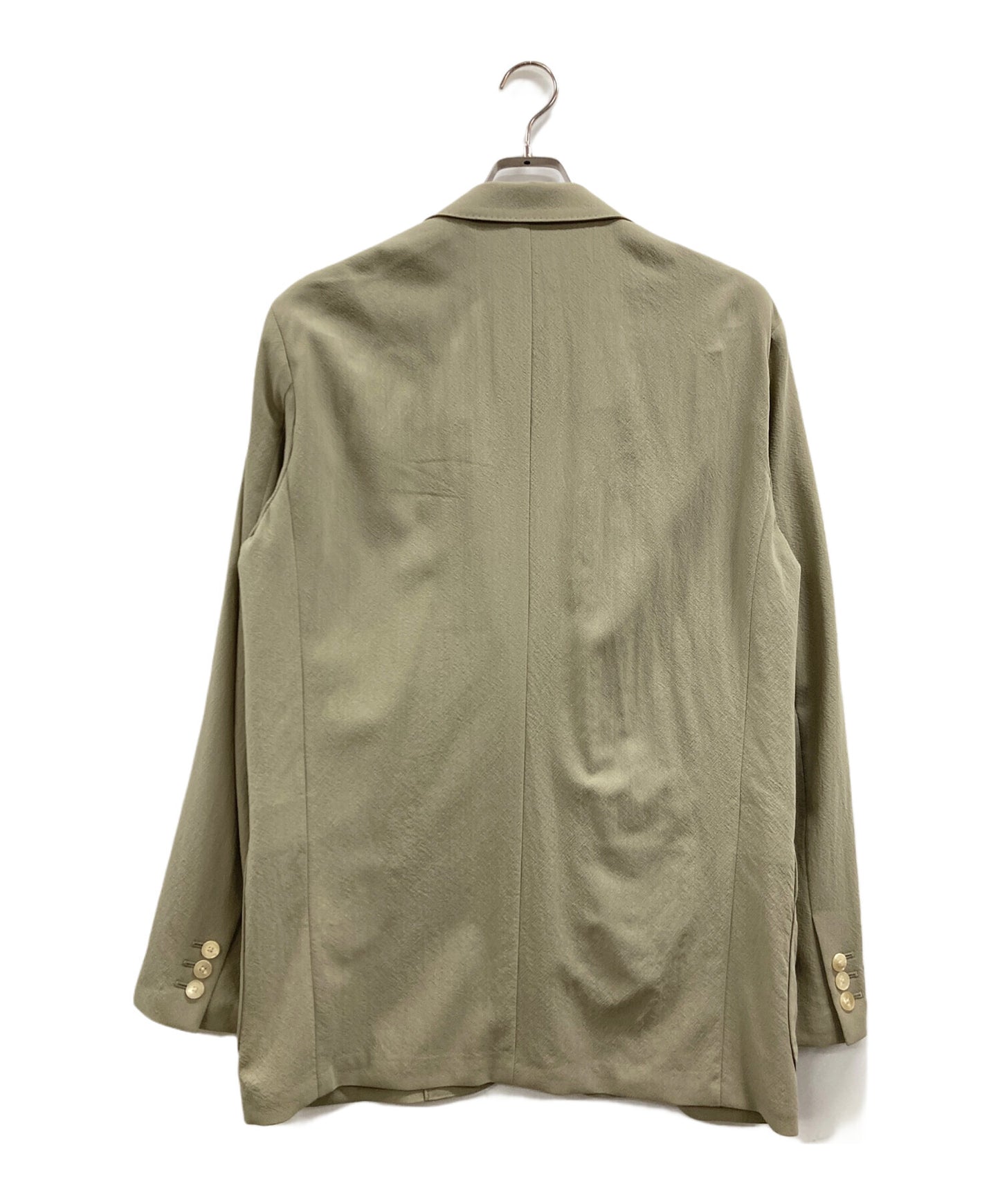 [Pre-owned] AURALEE HARD TWIST WOOL VIYELLA JACKET A23SJ01WV