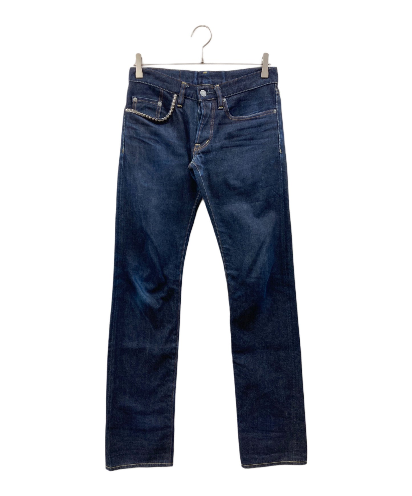 [Pre-owned] Hysteric Glamour Studded Selvage Denim Pants 0222AP07