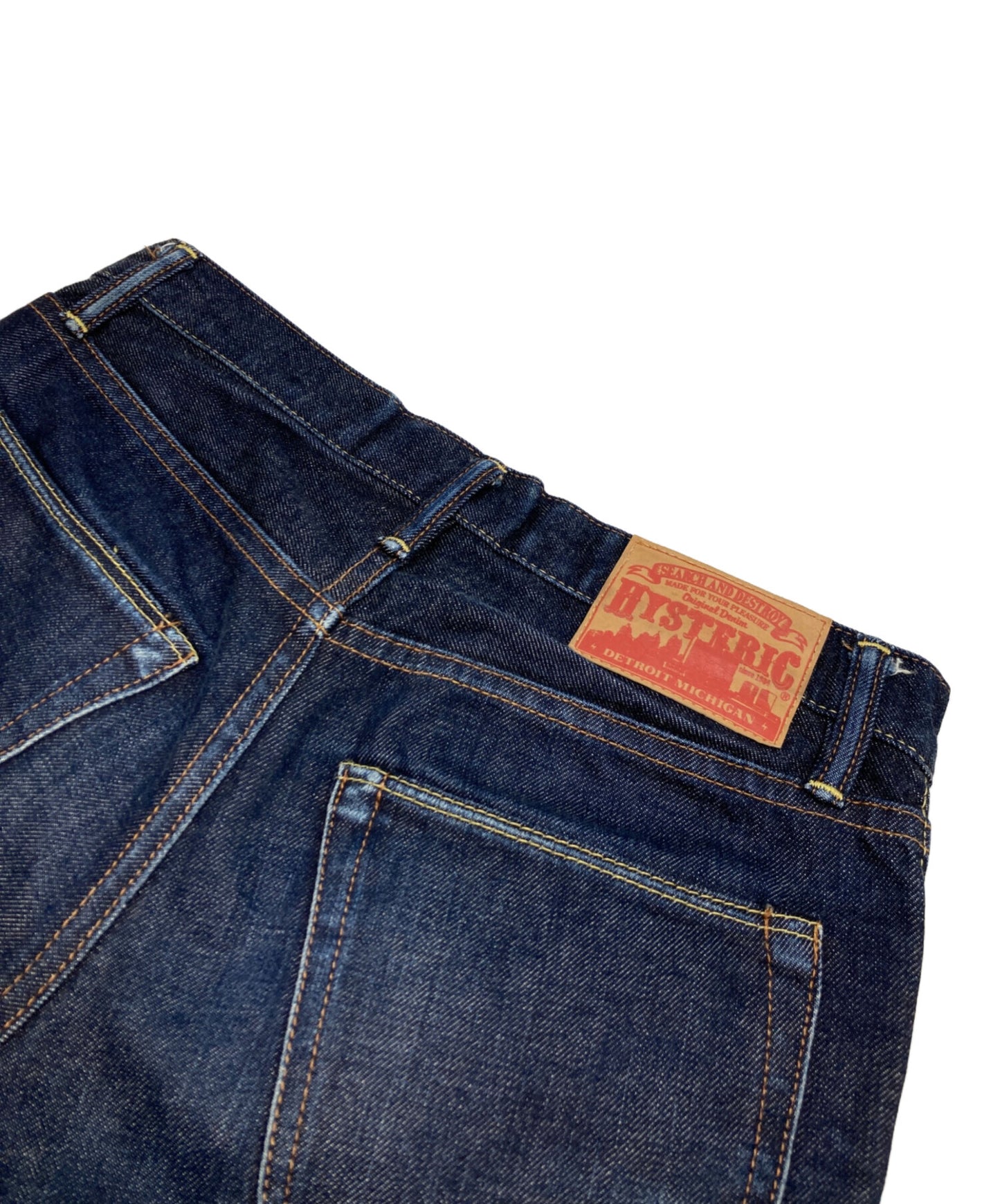 [Pre-owned] Hysteric Glamour Studded Selvage Denim Pants 0222AP07