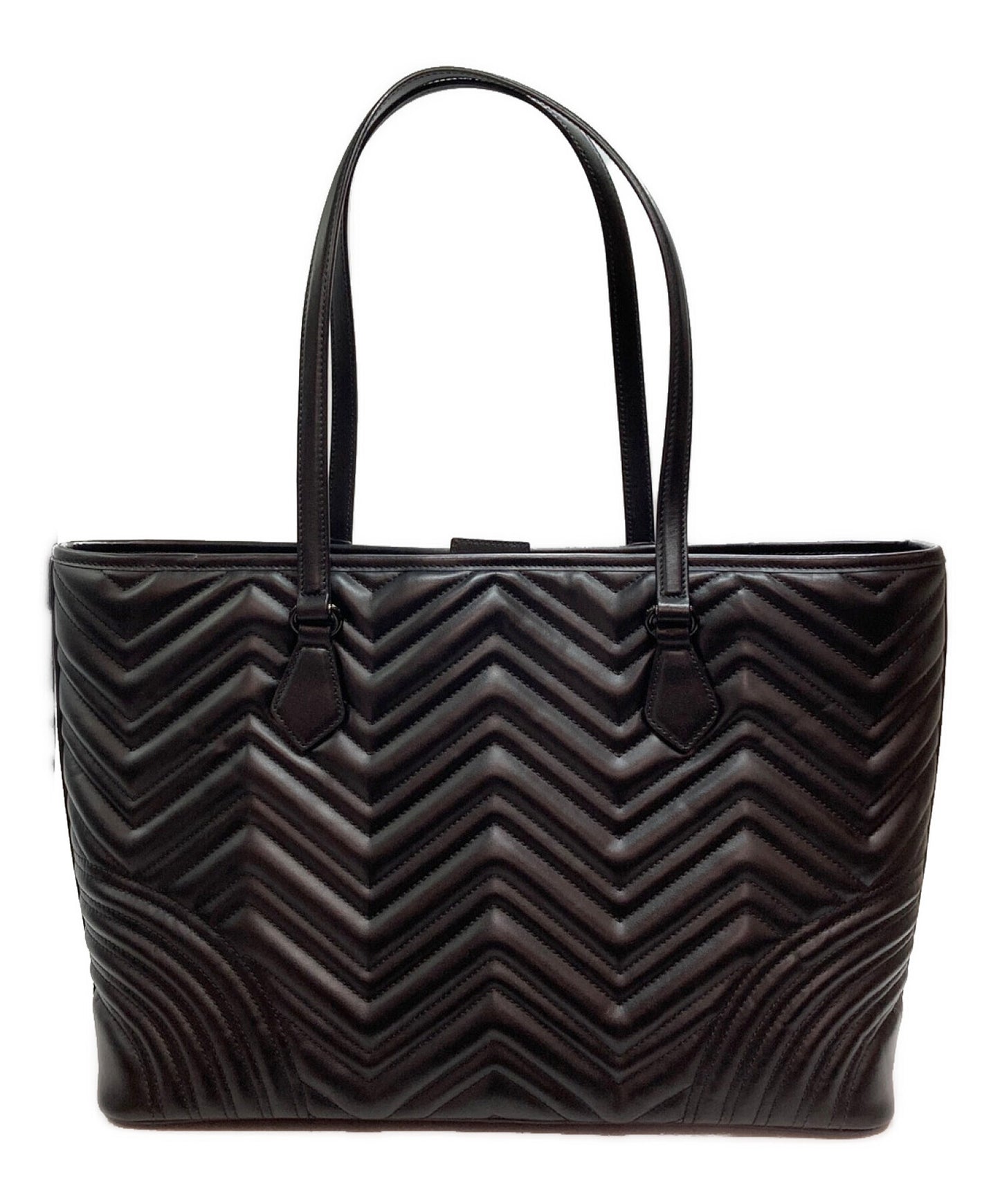 [Pre-owned] GUCCI GG Marmont] Quilted large tote bag 739684