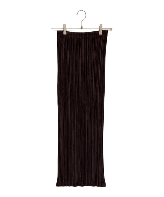 [Pre-owned] ISSEY MIYAKE pleated long skirt IM82-JG601