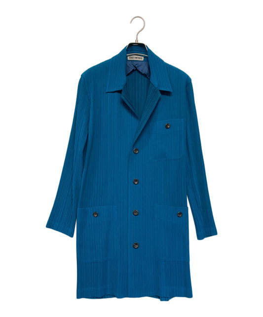 [Pre-owned] ISSEY MIYAKE Pleated Stencil Collar Coat IM63-FD918