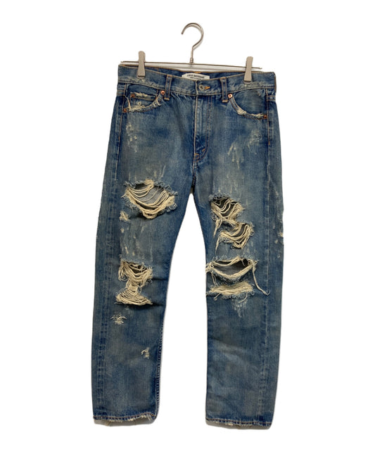 [Pre-owned] JUNYA WATANABE COMME des GARCONS Damaged denim pants JP-P055