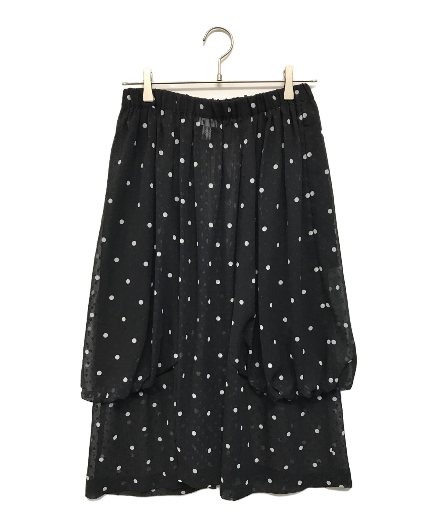 [Pre-owned] COMME des GARCONS COMME des GARCONS Dot Sheer Skirt RJ-S006