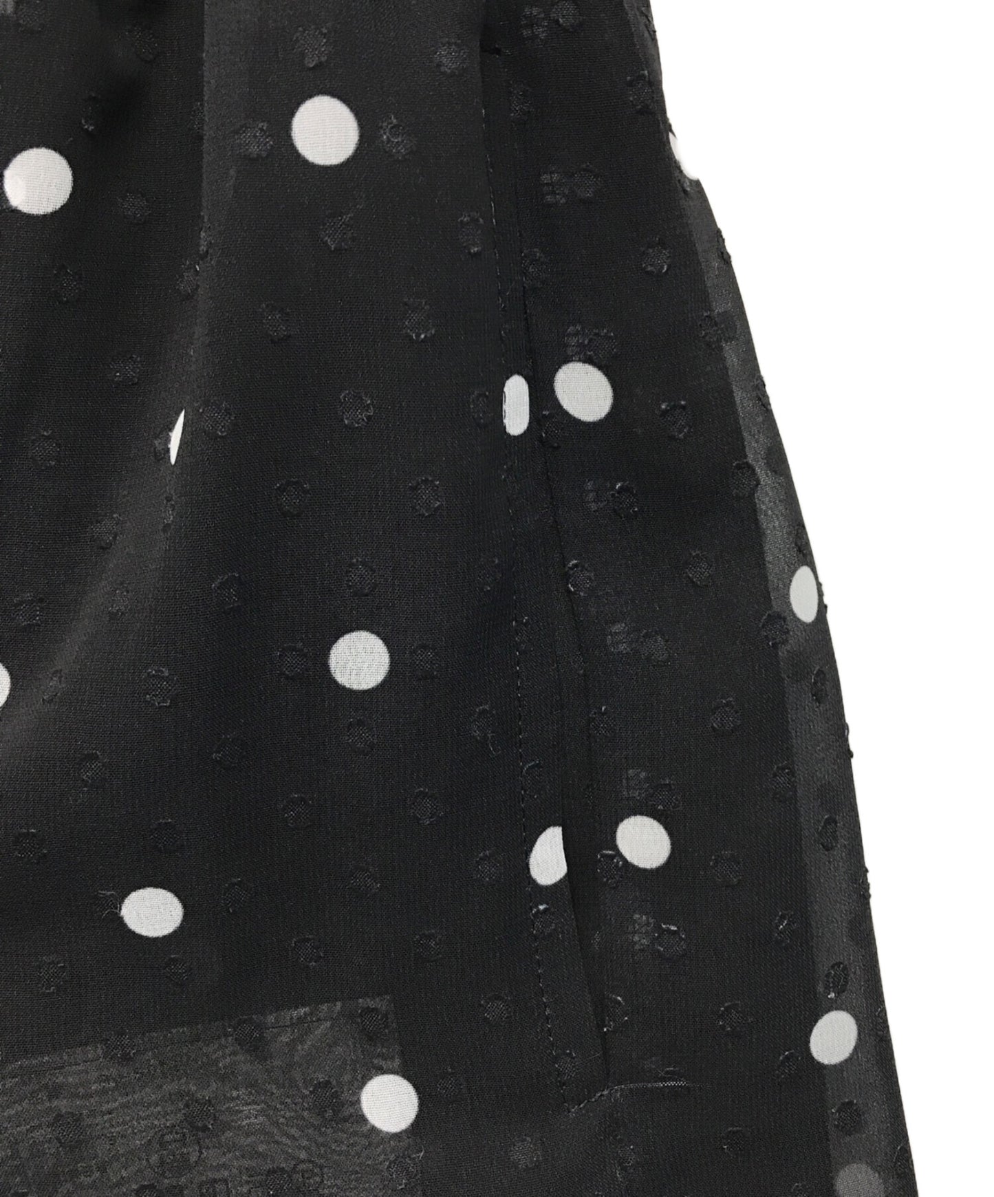 [Pre-owned] COMME des GARCONS COMME des GARCONS Dot Sheer Skirt RJ-S006