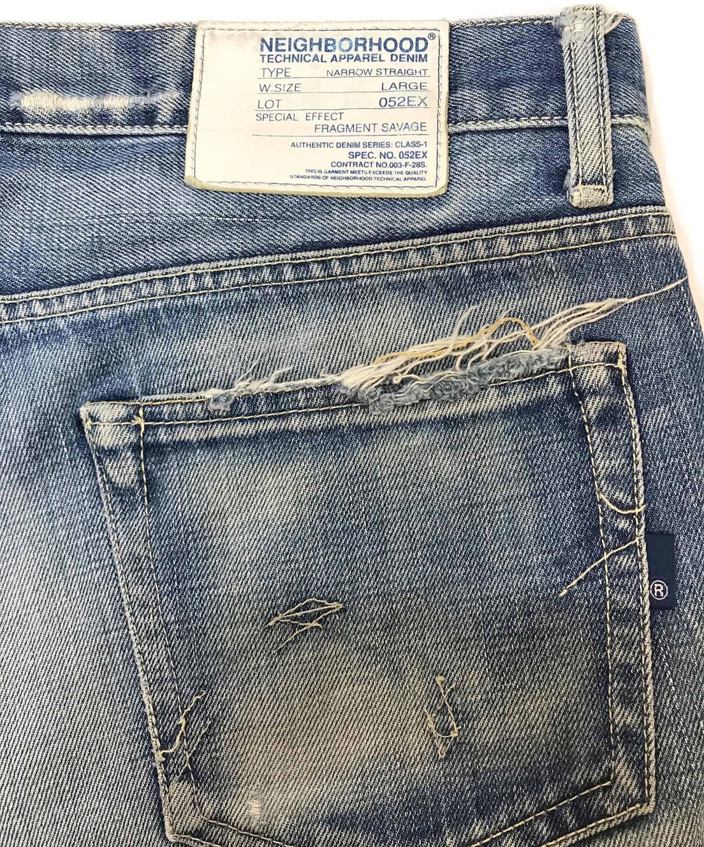 [Pre-owned] NEIGHBORHOOD Savage denim pants