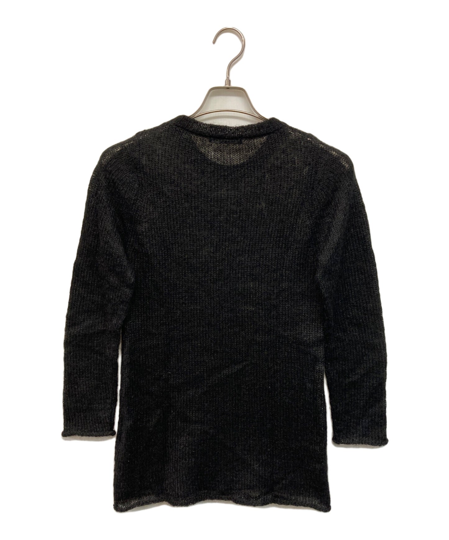 [Pre-owned] Hysteric Glamour Mohair blend spider web design knit 0123NS10