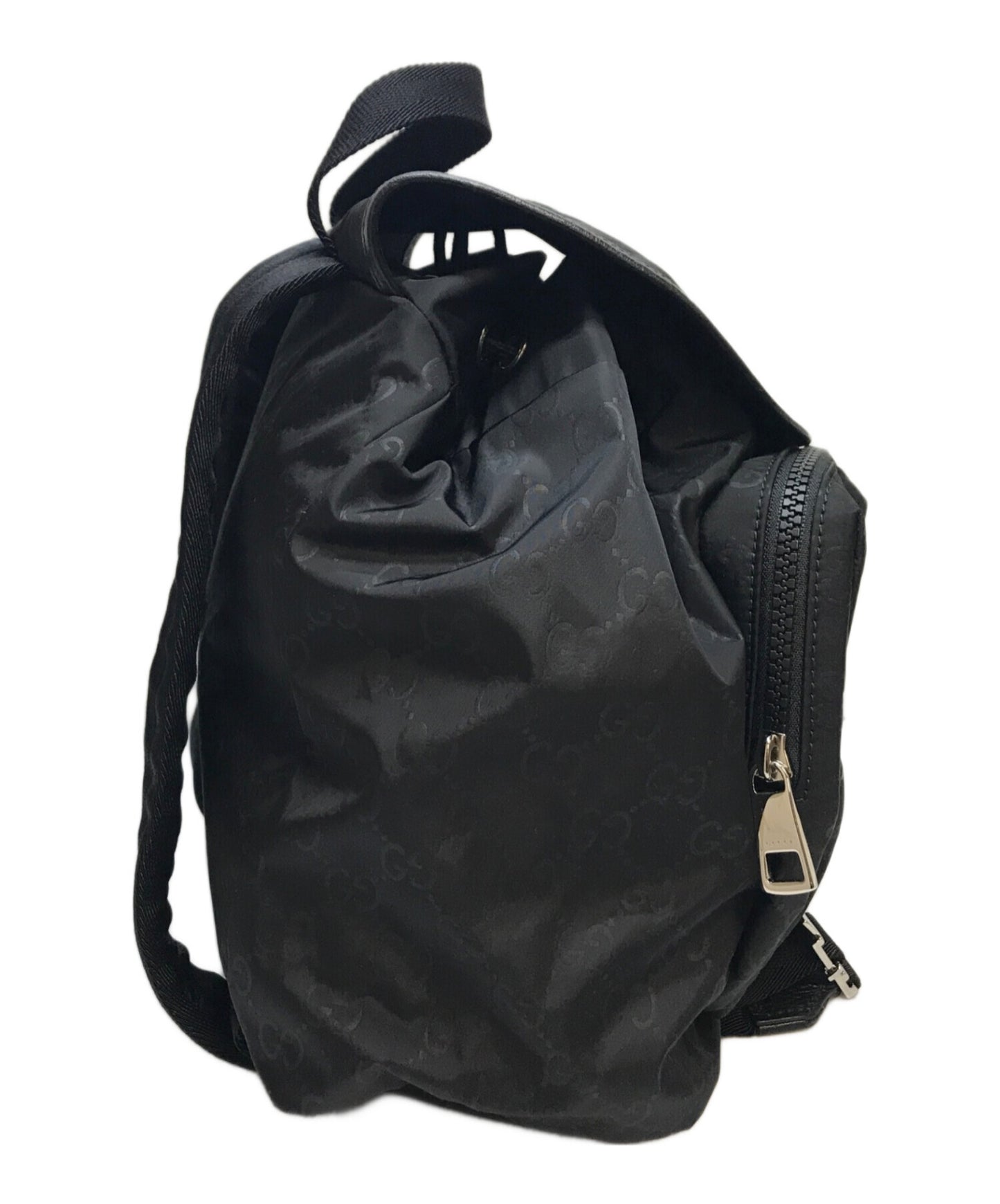 [Pre-owned] GUCCI GG Pattern Nylon Backpack 510343