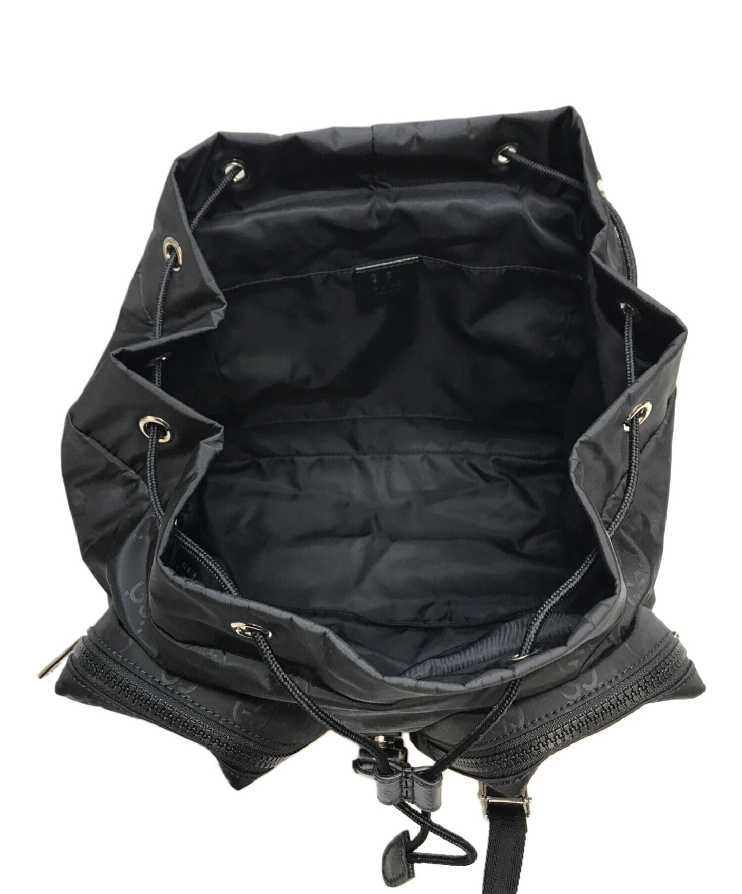 [Pre-owned] GUCCI GG Pattern Nylon Backpack 510343