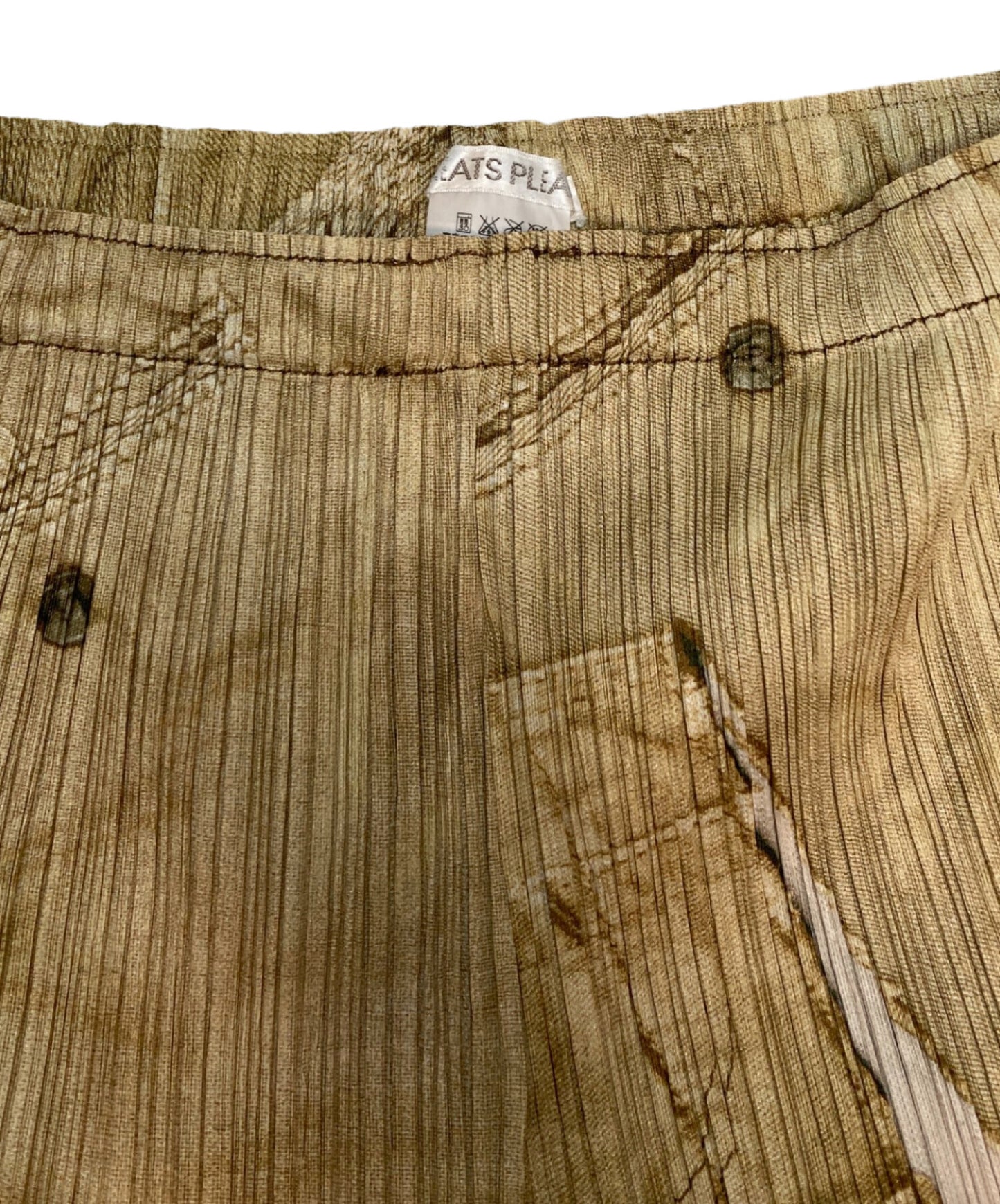 [Pre-owned] PLEATS PLEASE 7-quarter length pleated pants PP21-JF762