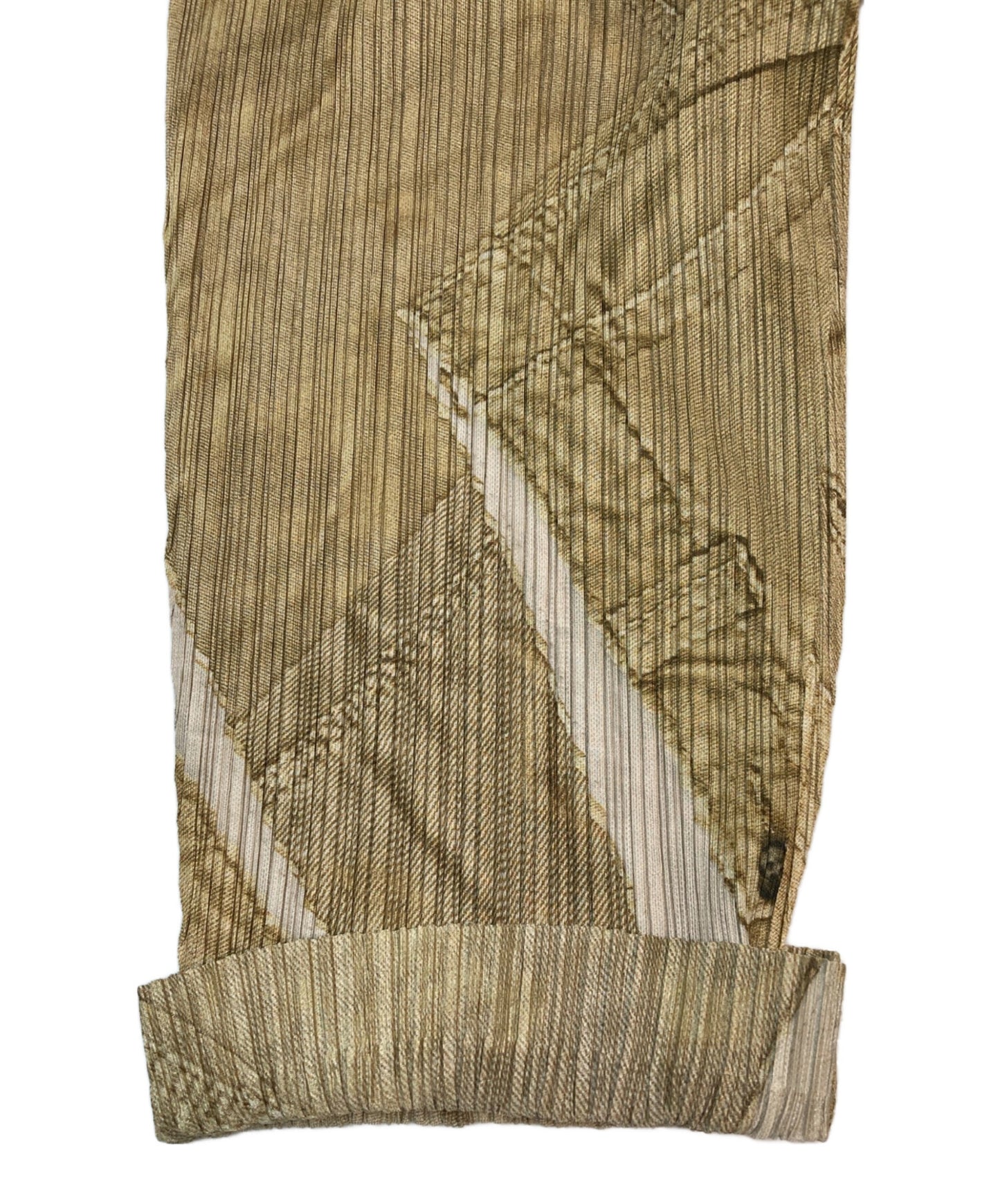 [Pre-owned] PLEATS PLEASE 7-quarter length pleated pants PP21-JF762