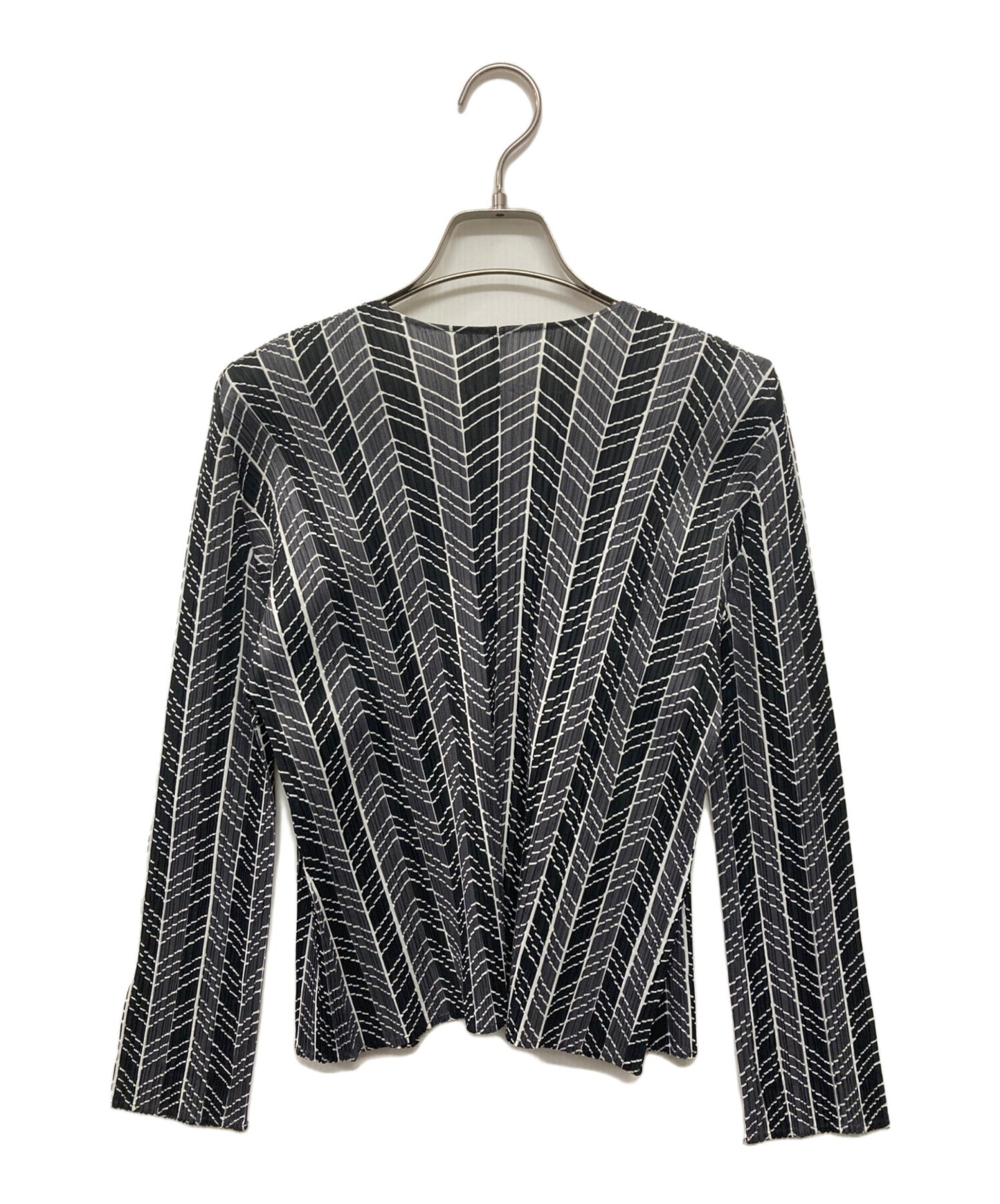 [Pre-owned] PLEATS PLEASE pleated cardigan PP13-JO635
