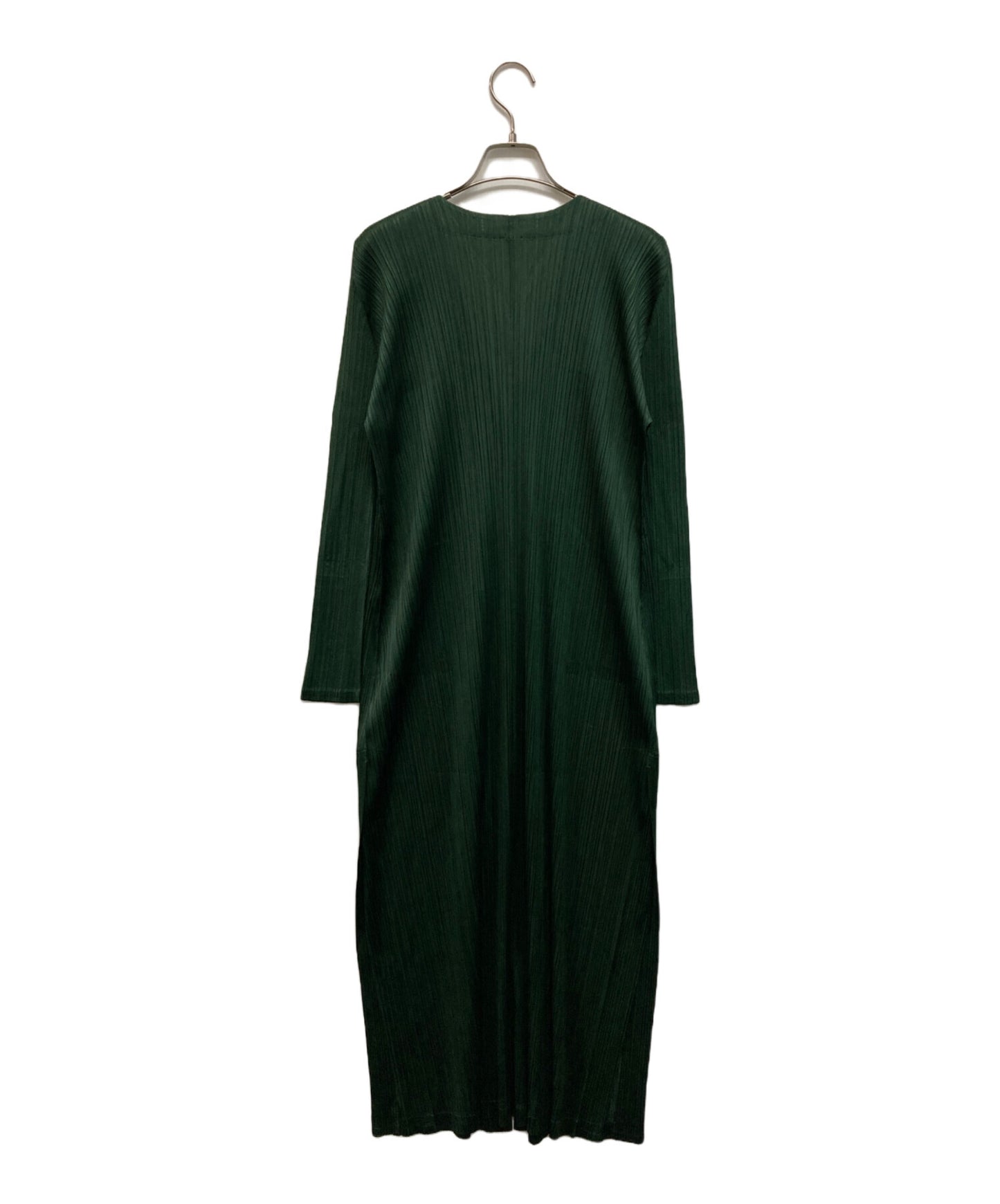 [Pre-owned] PLEATS PLEASE Pleated long cardigan PP73-EN204