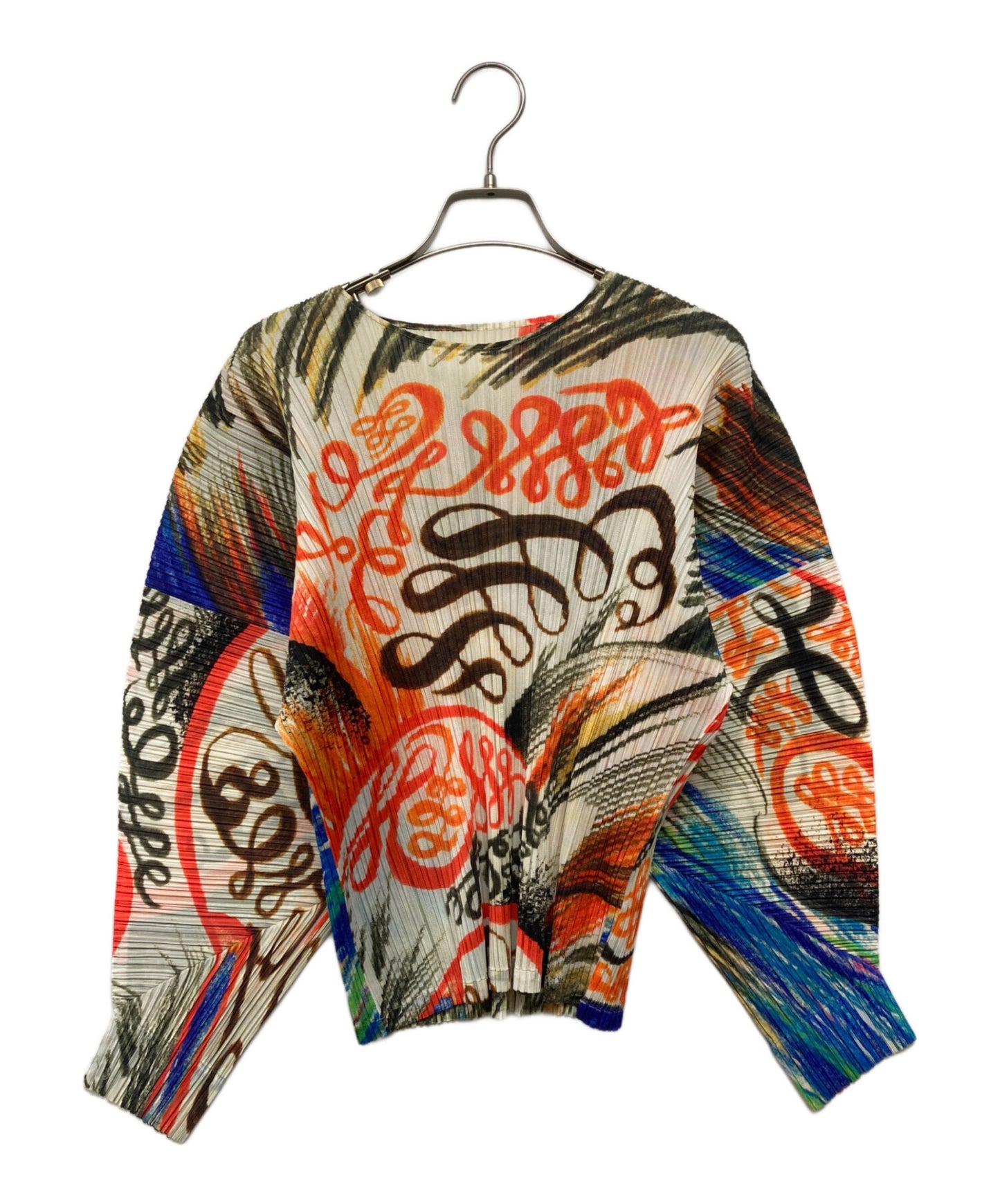 [Pre-owned] PLEATS PLEASE Multi-colored pleated cut and sewn PP21-JK671