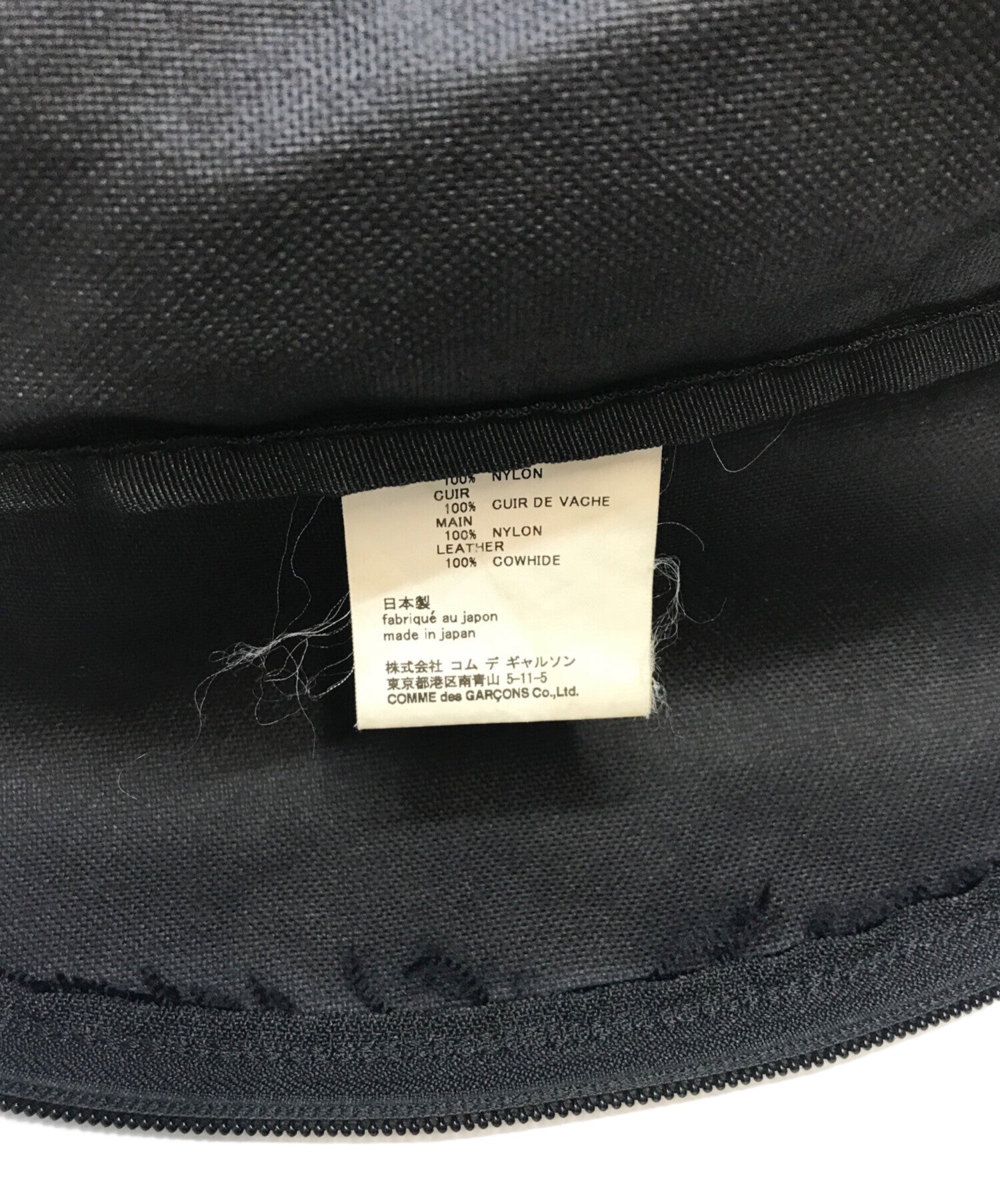 Pre-owned] COMME des GARCONS HOMME PLUS backpack PZ-K 206