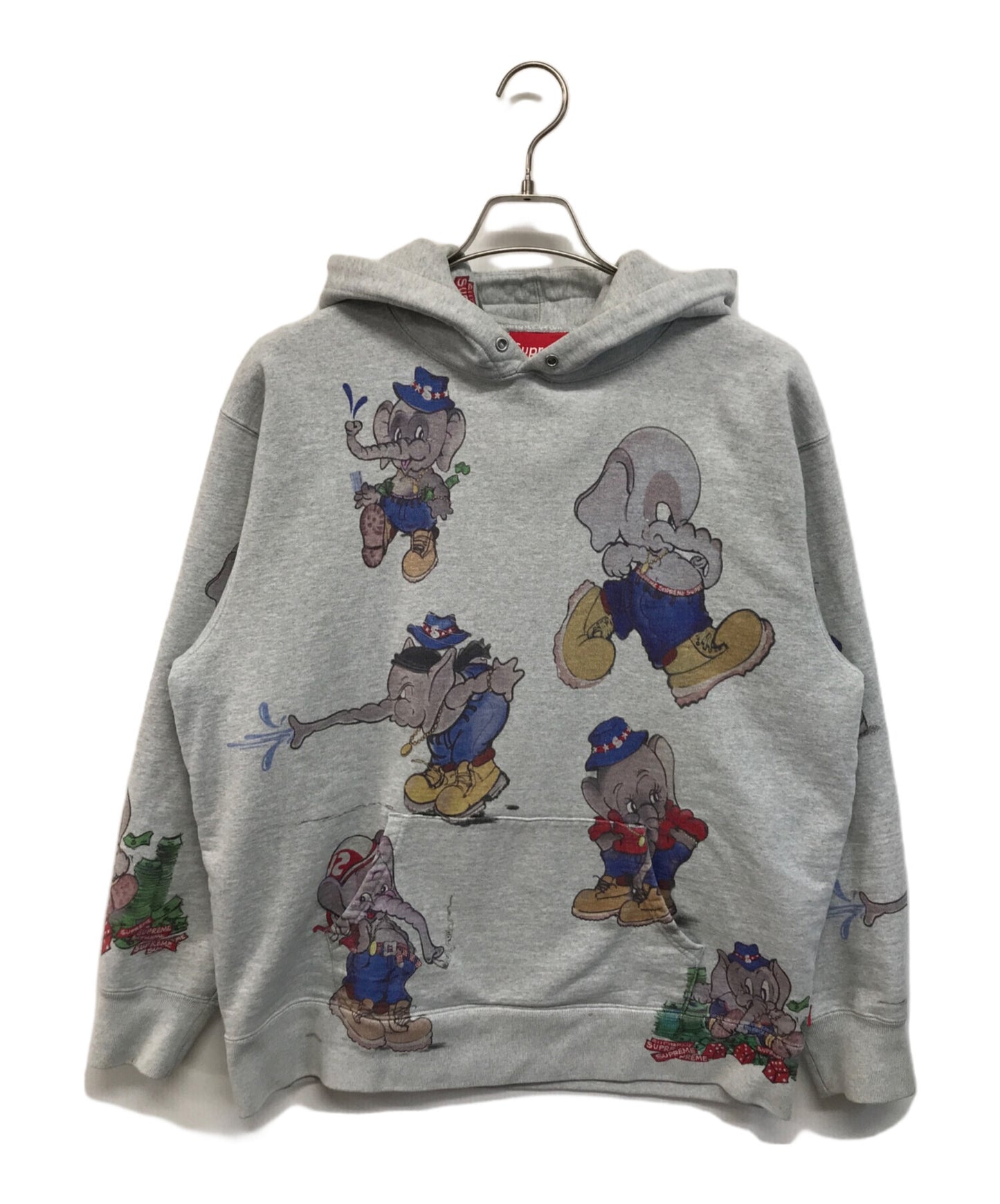 [Pre-owned] SUPREME Elephant Hooded Sweatshirt