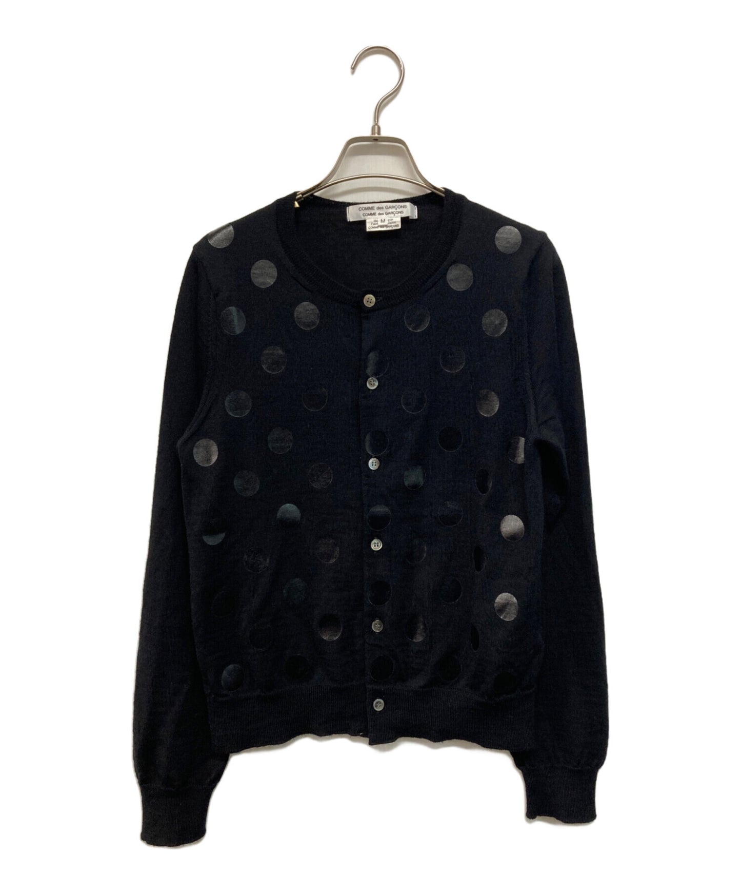 [Pre-owned] COMME des GARCONS COMME des GARCONS Dot Print Cardigan RN-N516