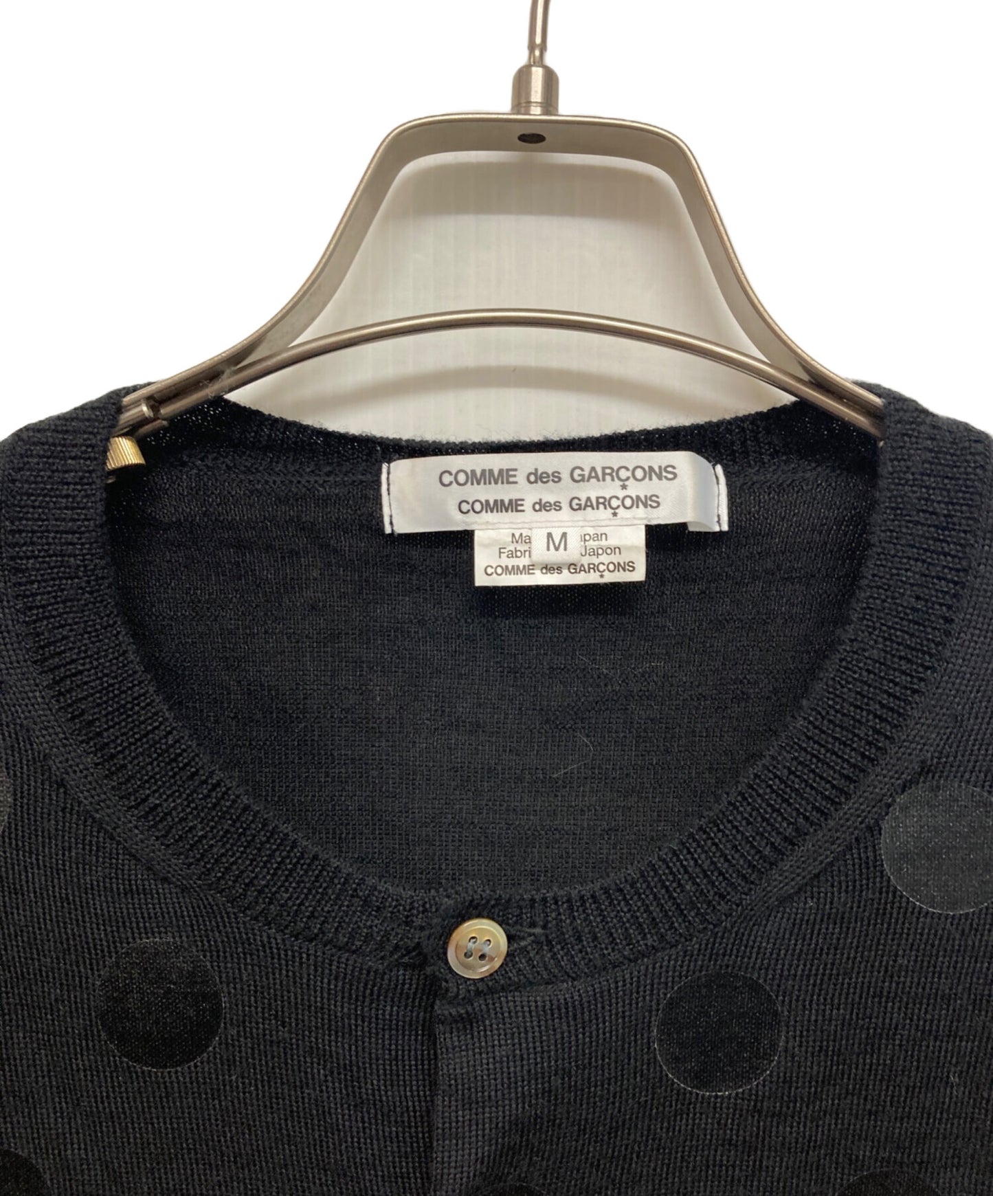 [Pre-owned] COMME des GARCONS COMME des GARCONS Dot Print Cardigan RN-N516