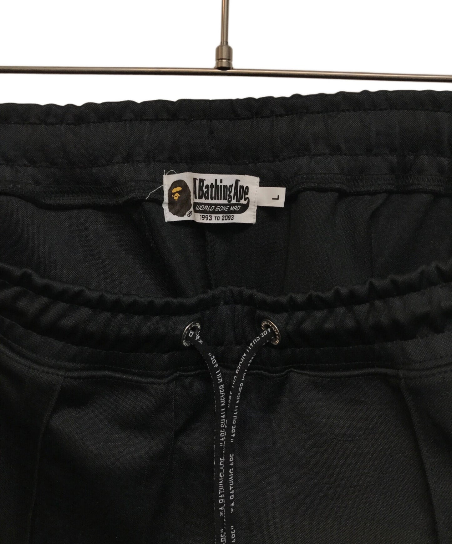 [Pre-owned] A BATHING APE LUX SPORT PATTERN JAQUARD TRACK PANTS 001ptj301054i