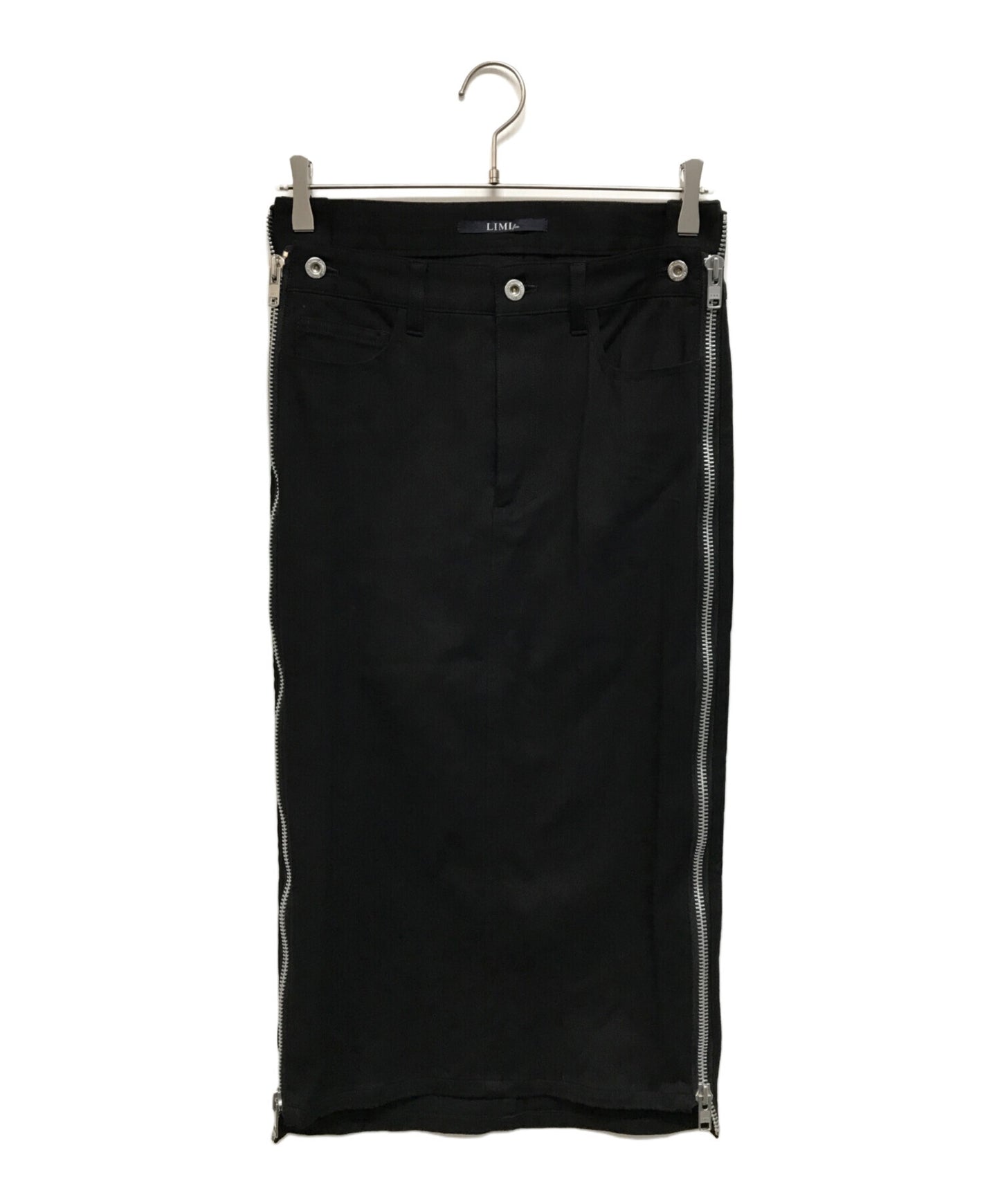 [Pre-owned] LIMI feu zipped denim skirt LG-S01-010