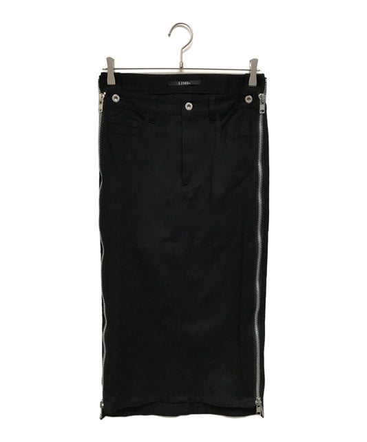 [Pre-owned] LIMI feu zipped denim skirt LG-S01-010