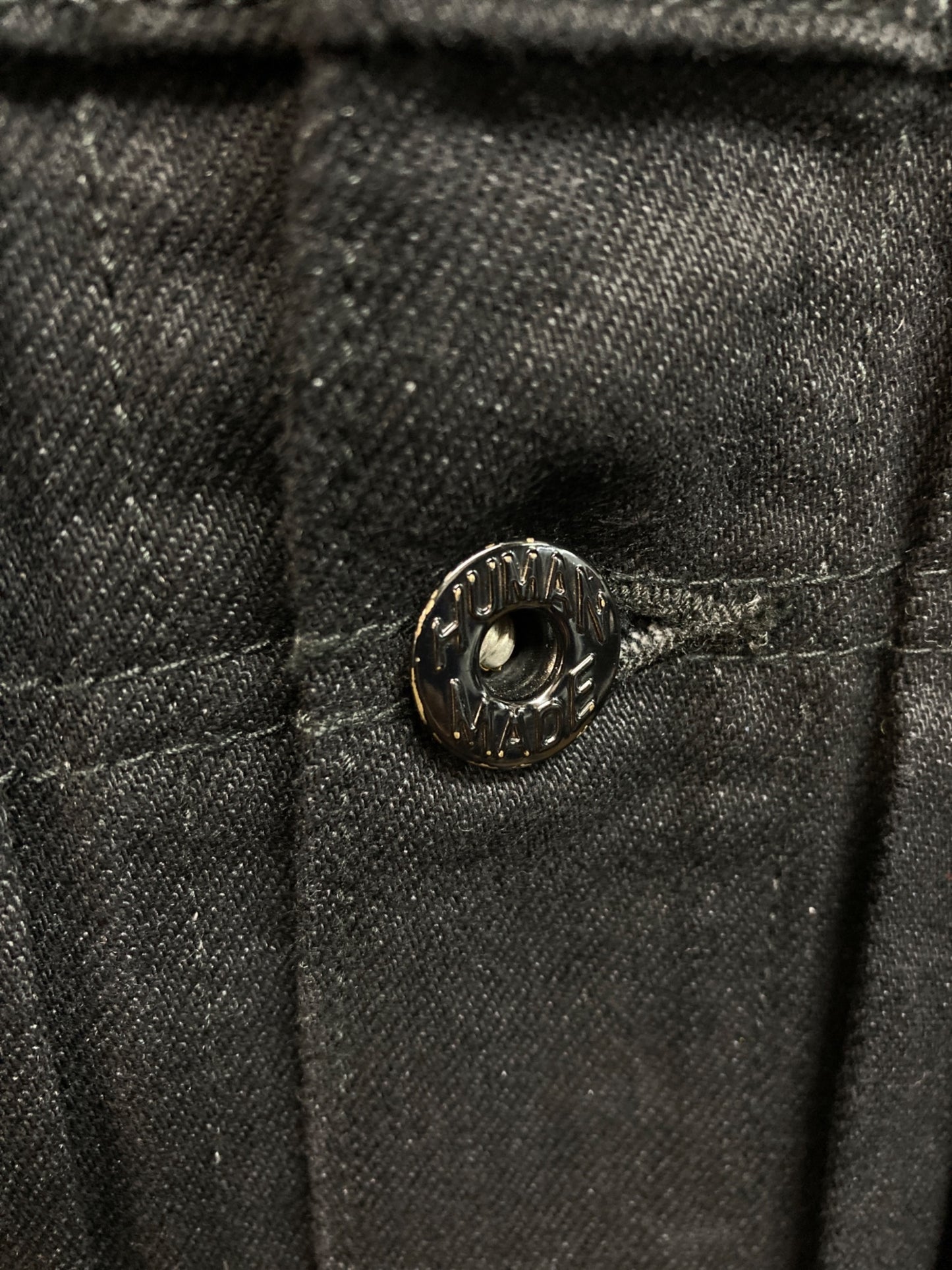 [Pre-owned] HUMAN MADE HUMAN TESTING DENIM JACKET