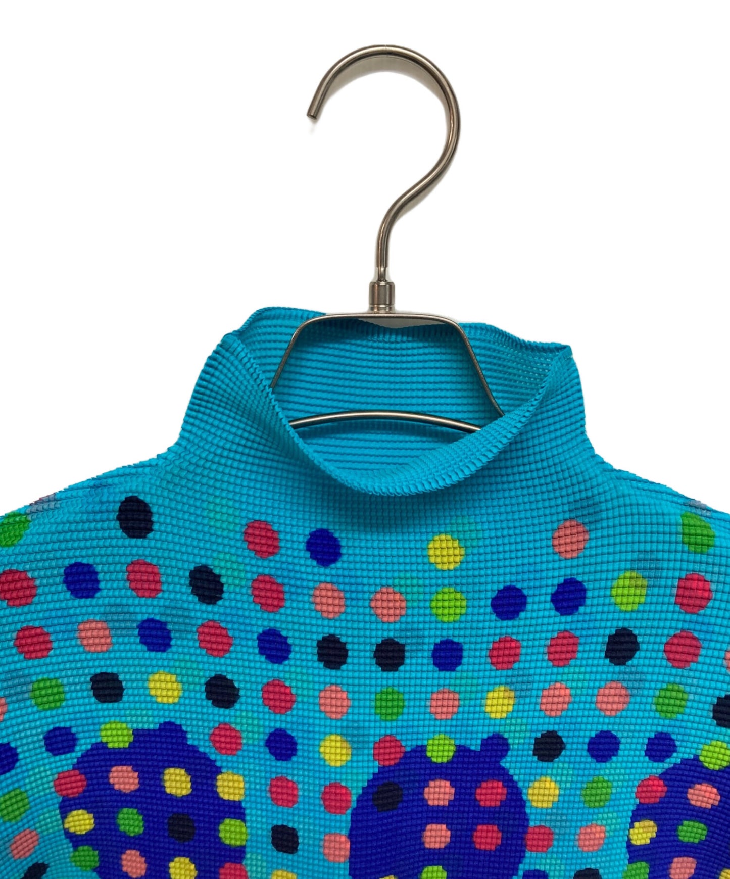 [Pre-owned] me ISSEY MIYAKE Dot-patterned pleated cut and sewn MI93FJ641