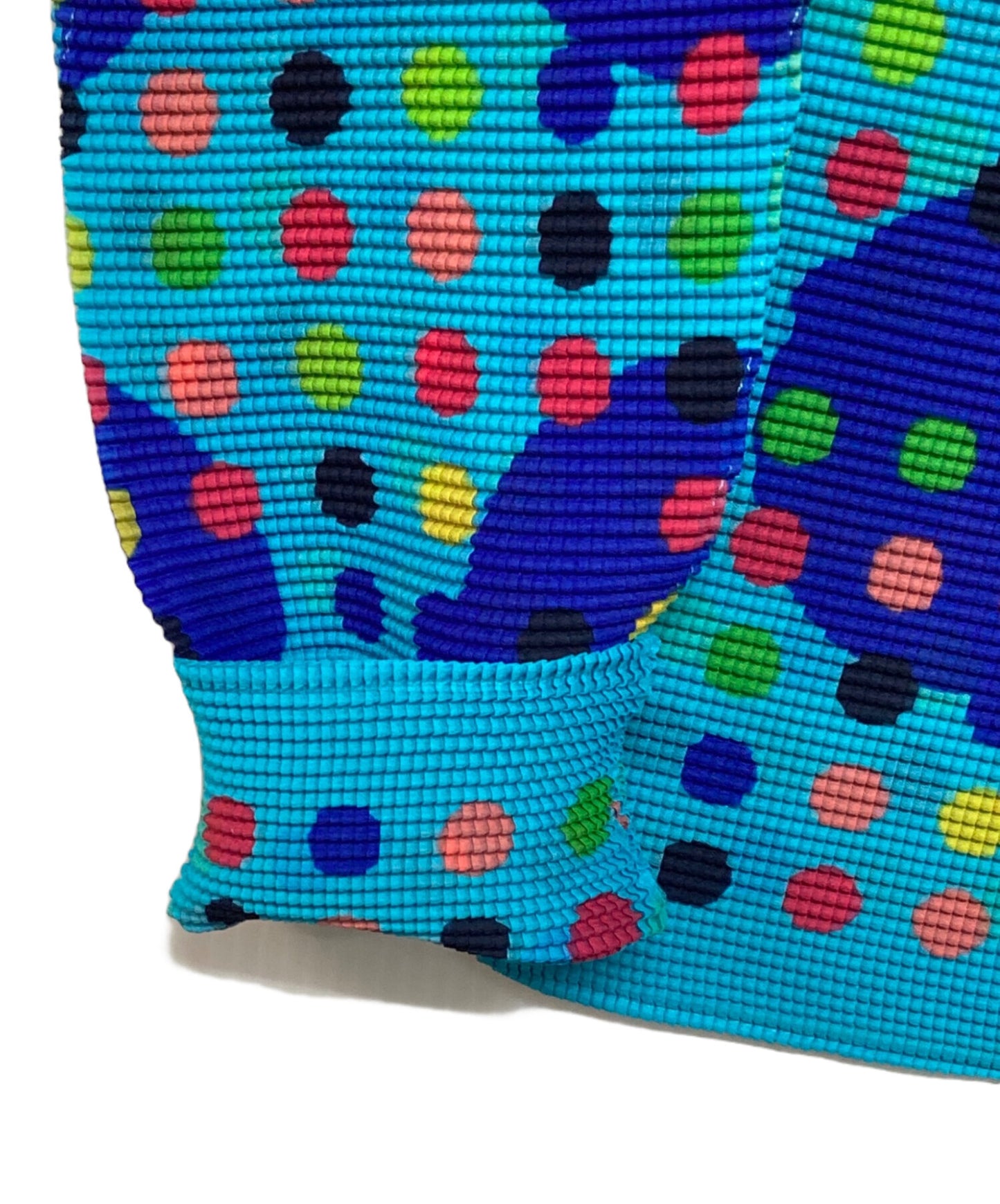 [Pre-owned] me ISSEY MIYAKE Dot-patterned pleated cut and sewn MI93FJ641