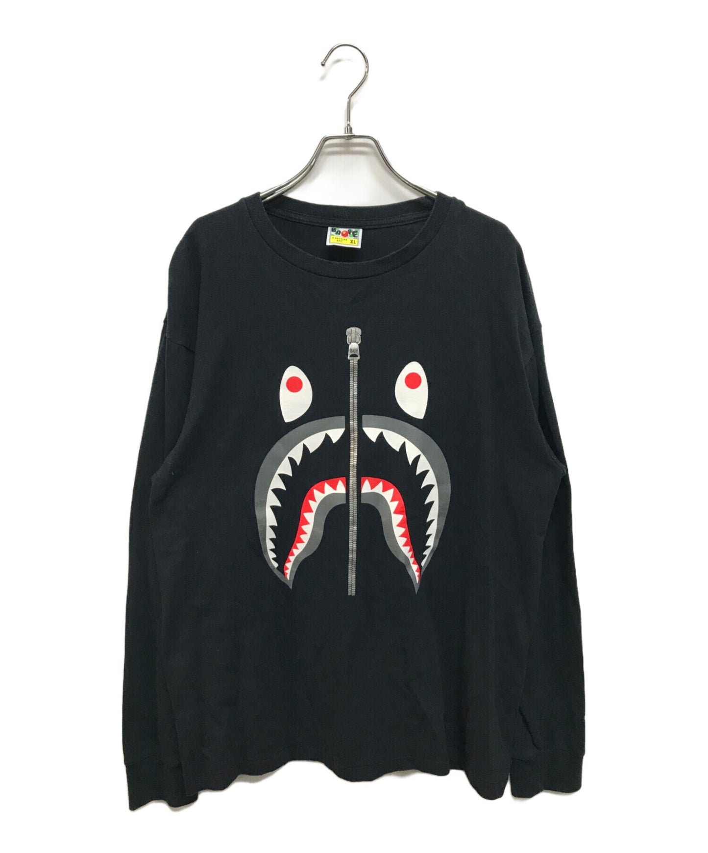 [Pre-owned] A BATHING APE SHARK L/S TEE