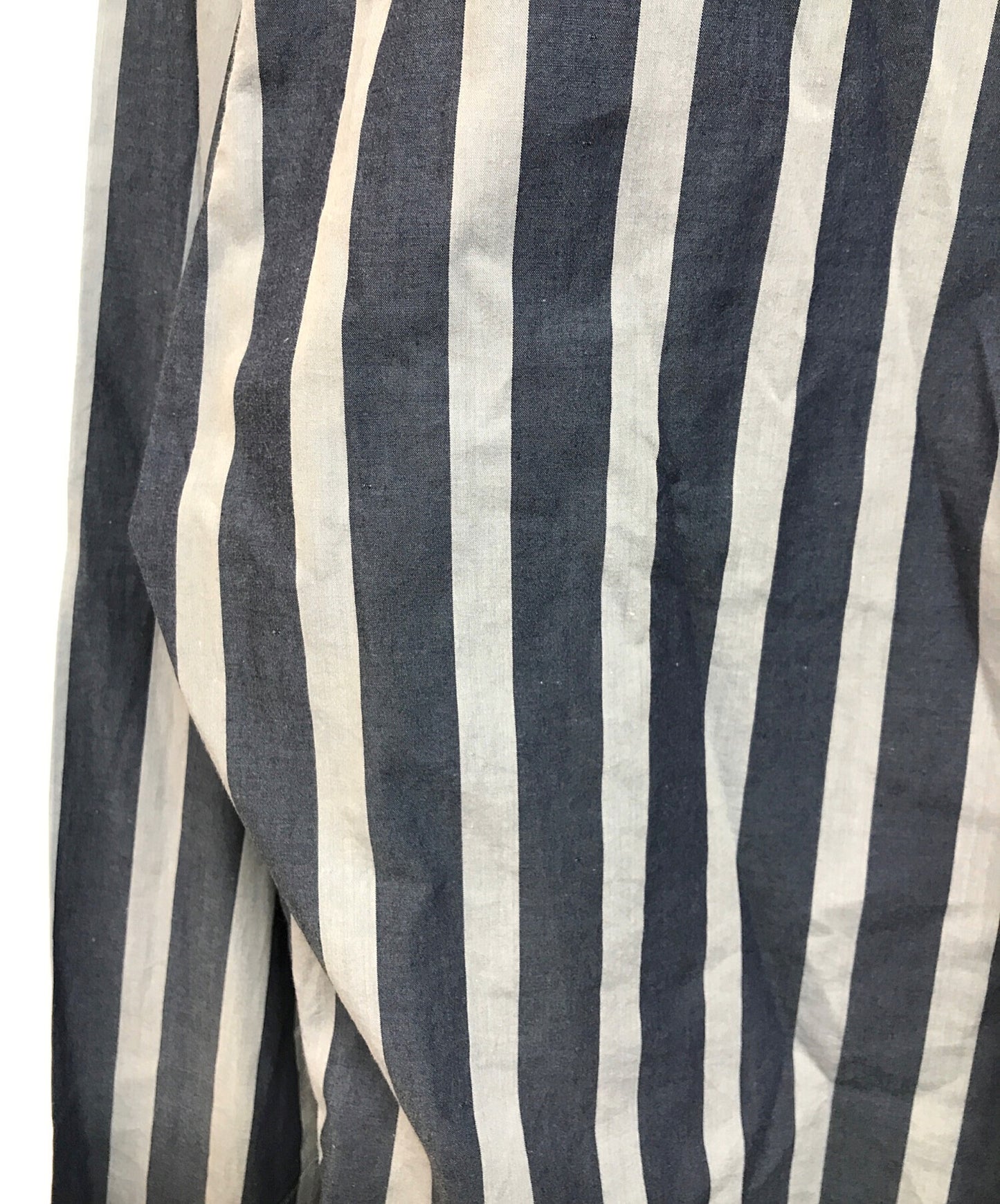 [Pre-owned] Vivienne Westwood man Orb Embroidery Stripe Shirt