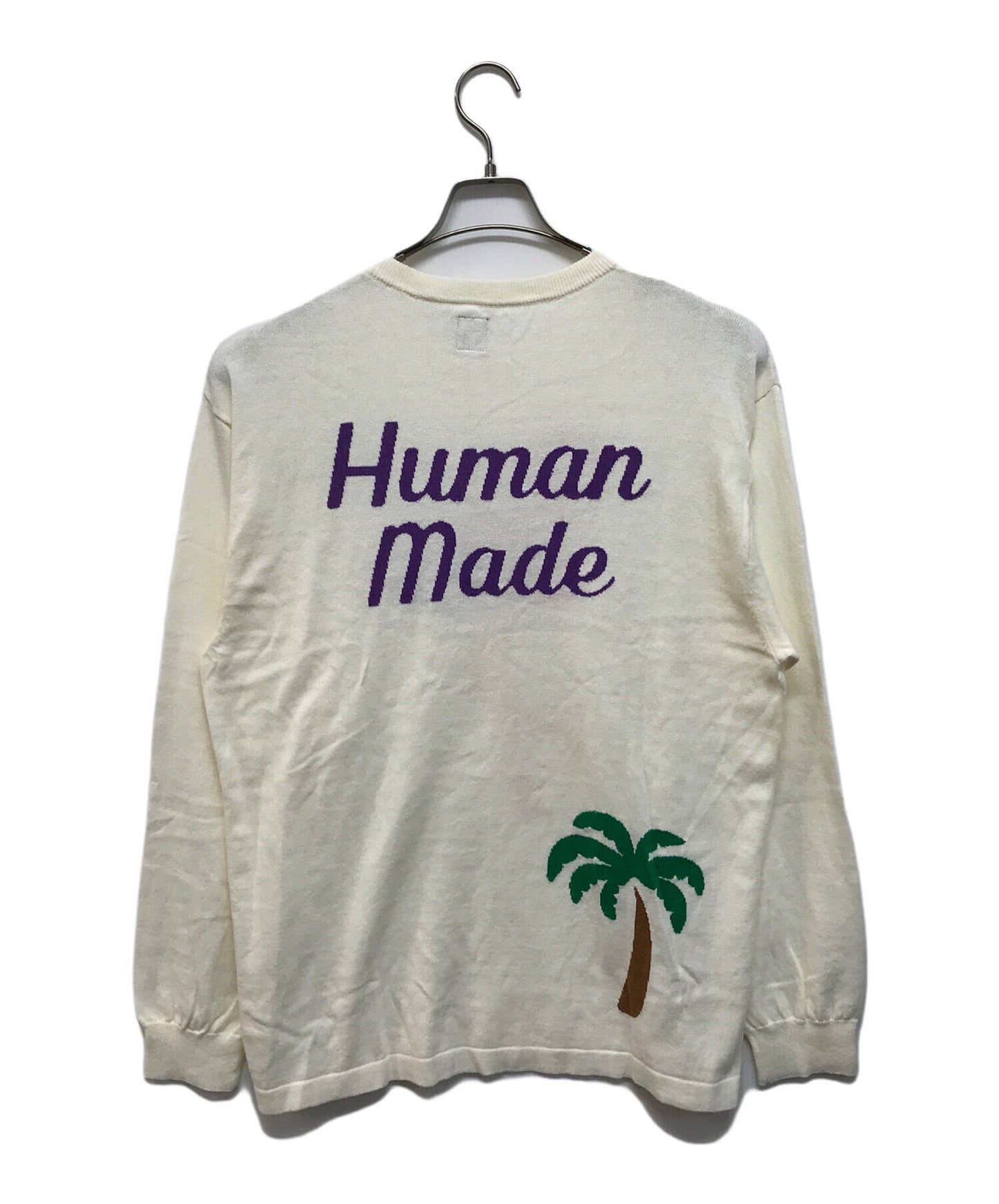 [Pre-owned] HUMAN MADE FLAMINGO KNIT SWEATER HM25CS004