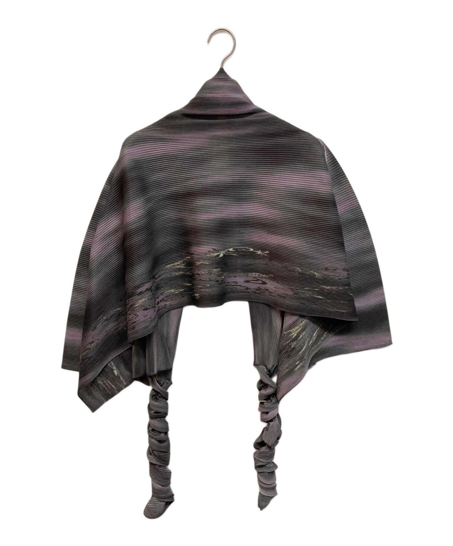 [Pre-owned] ISSEY MIYAKE FETE pleated cardigan IF64FD725